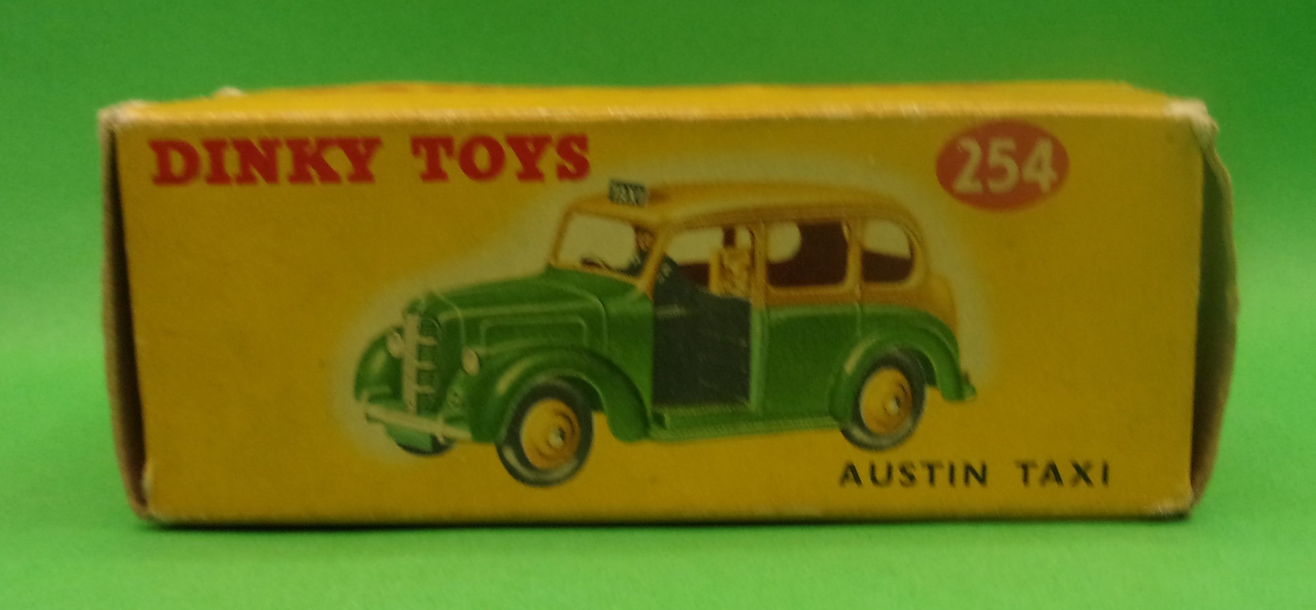 Boxed Dinky Toys 254 Austin Taxi 1956-59 Two Tone - Image 5
