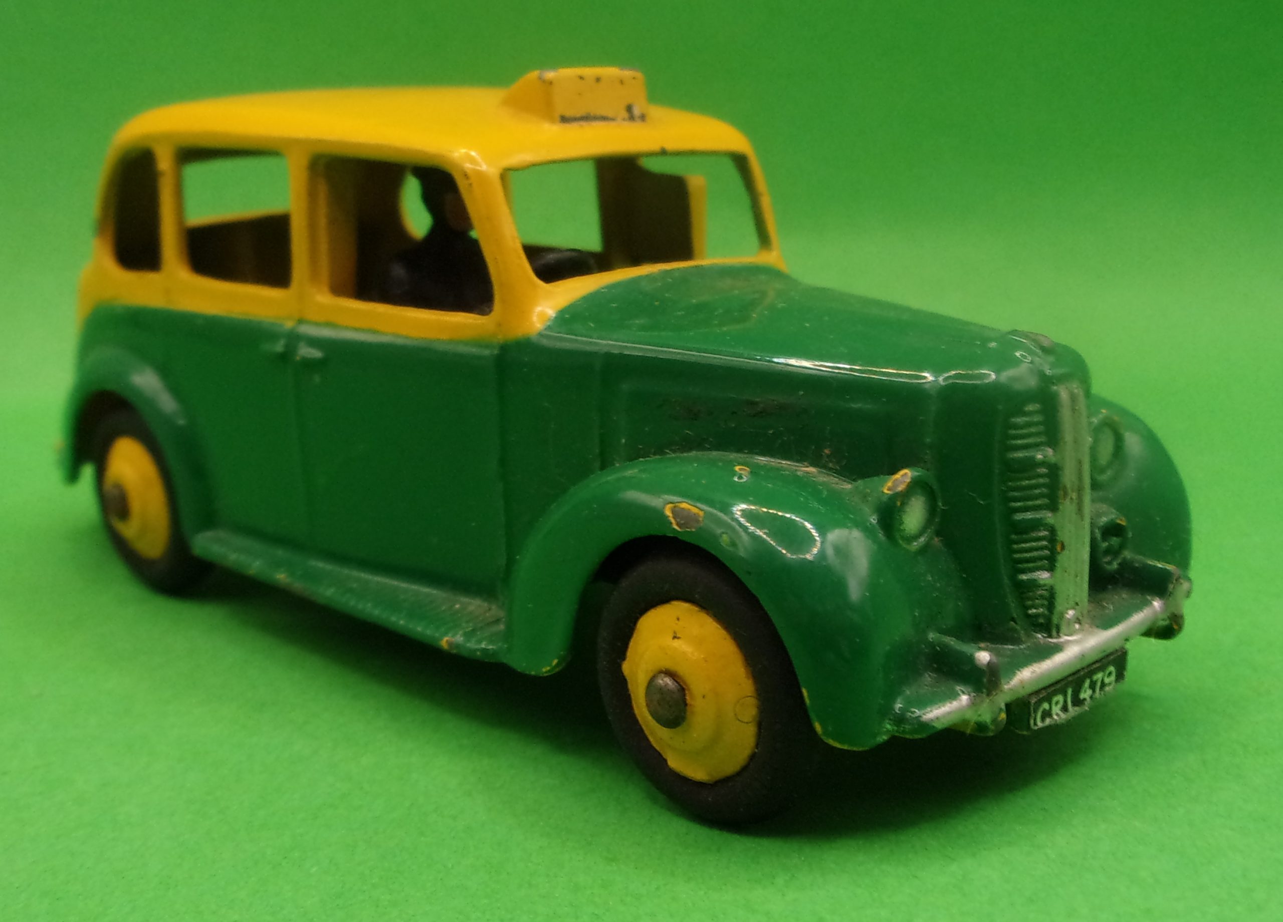 Boxed Dinky Toys 254 Austin Taxi 1956-59 Two Tone - Image 7