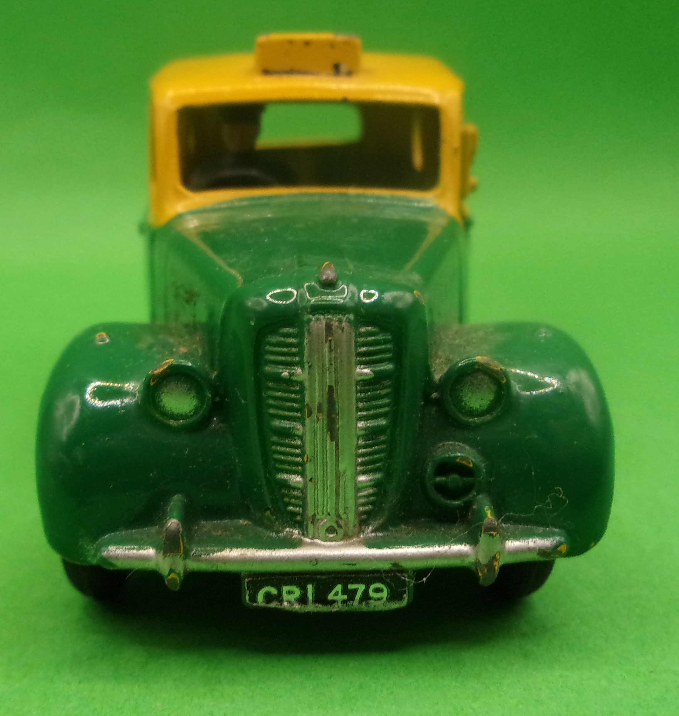 Boxed Dinky Toys 254 Austin Taxi 1956-59 Two Tone - Image 9