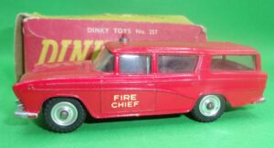 Boxed Dinky Toys 357 Nash Rambler Fire Chief Car