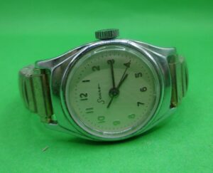 Circa 1970 Sears Manual Wind Ladies Stainless Steel Wrist Watch