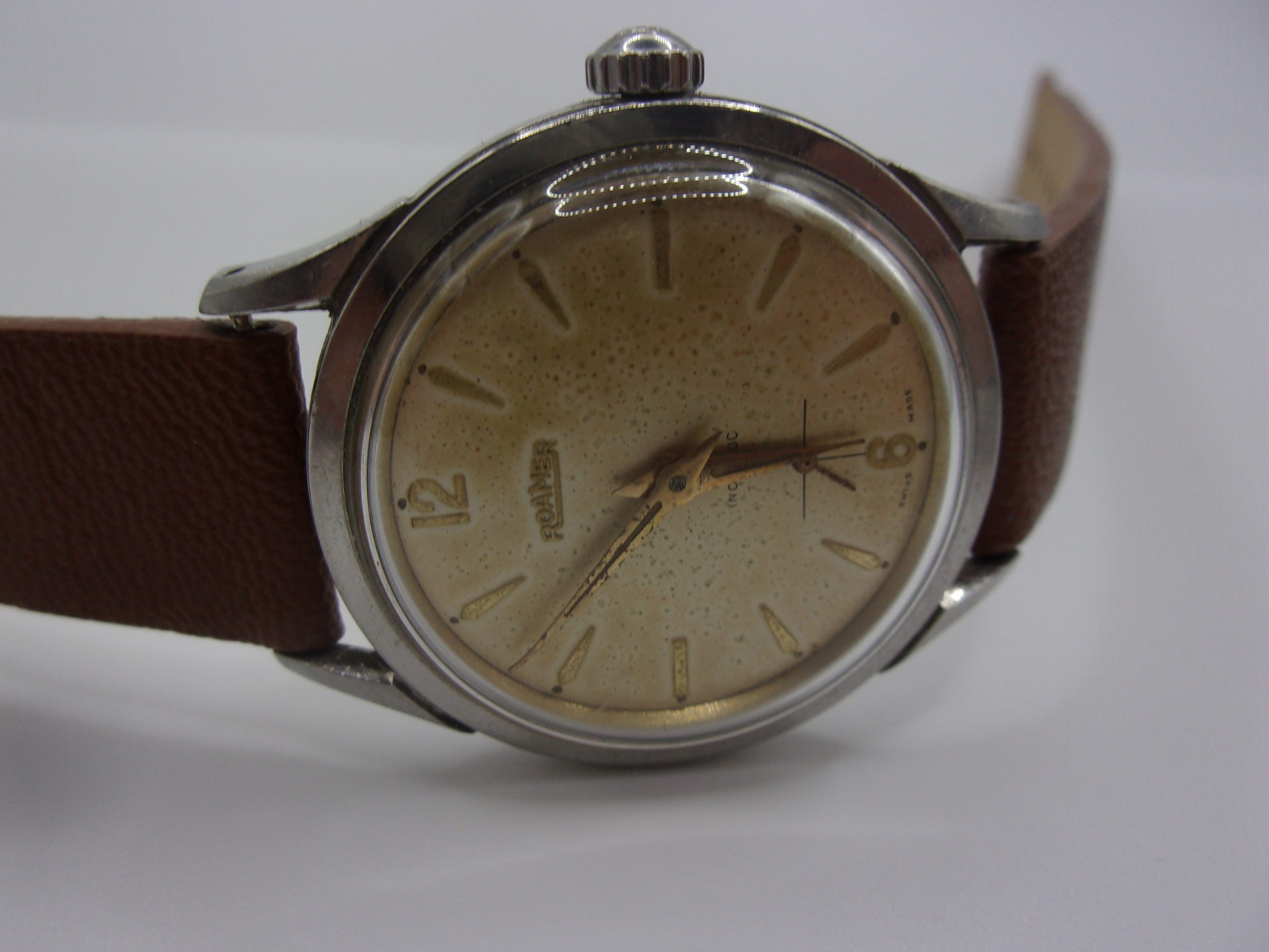 Roamer Incabloc Swiss Made Manual Wind Stainless Steel Gents Watch - Image 7