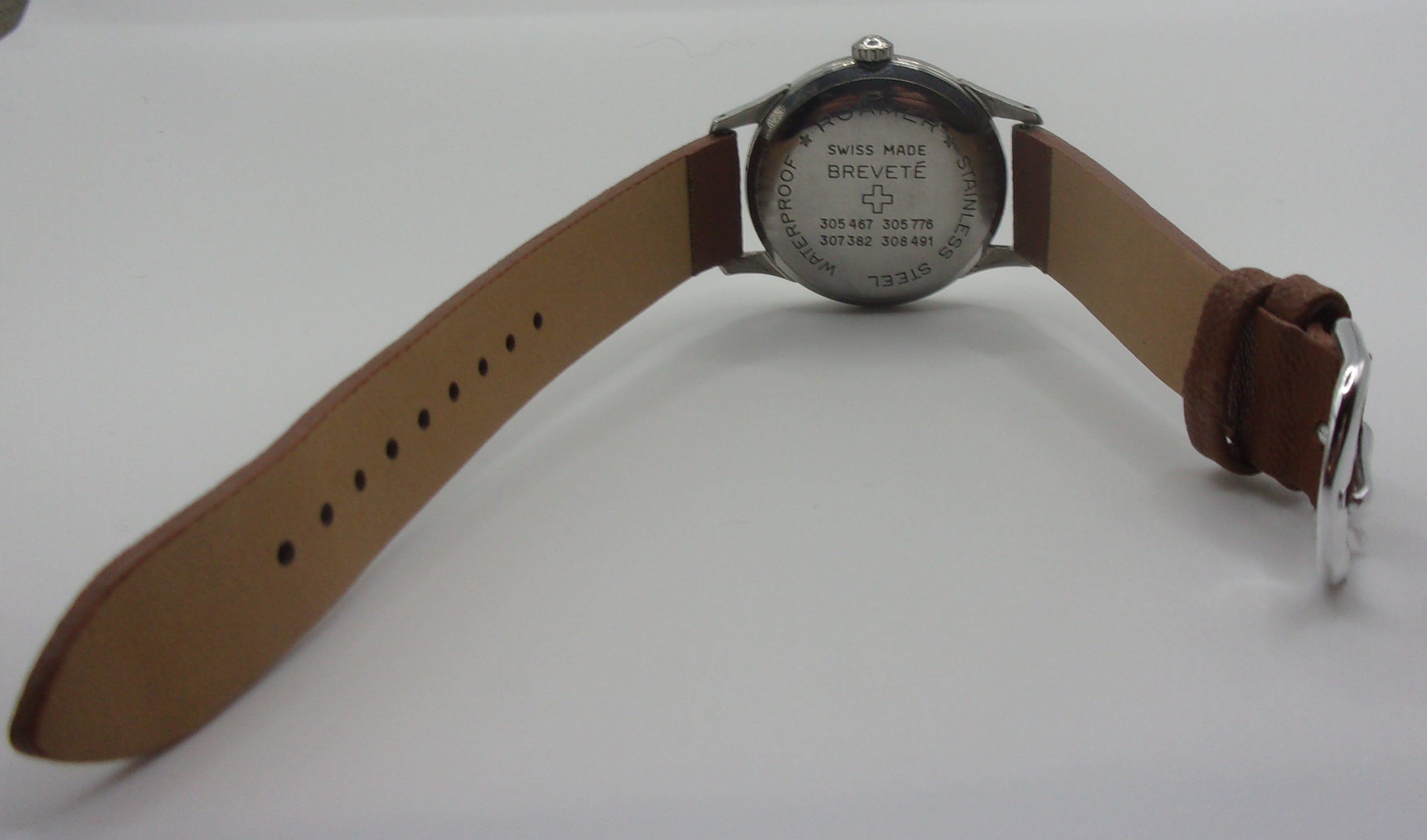 Roamer Incabloc Swiss Made Manual Wind Stainless Steel Gents Watch - Image 6
