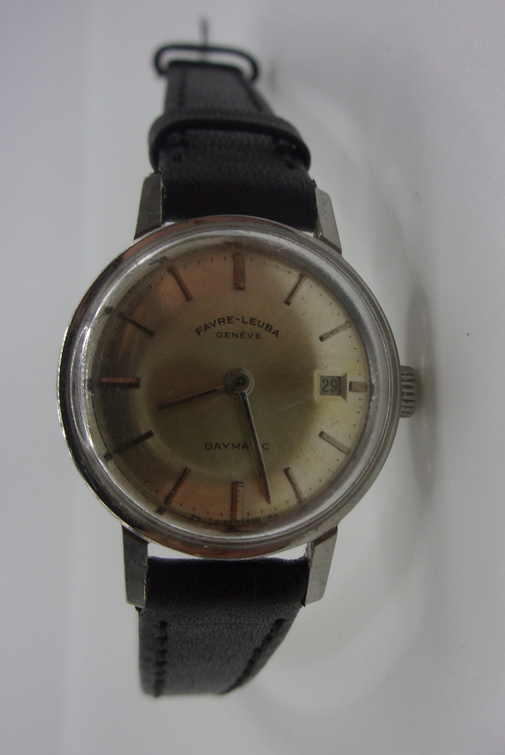 1960’s Favre Leuba Automatic Stainless Steel Ladies Watch