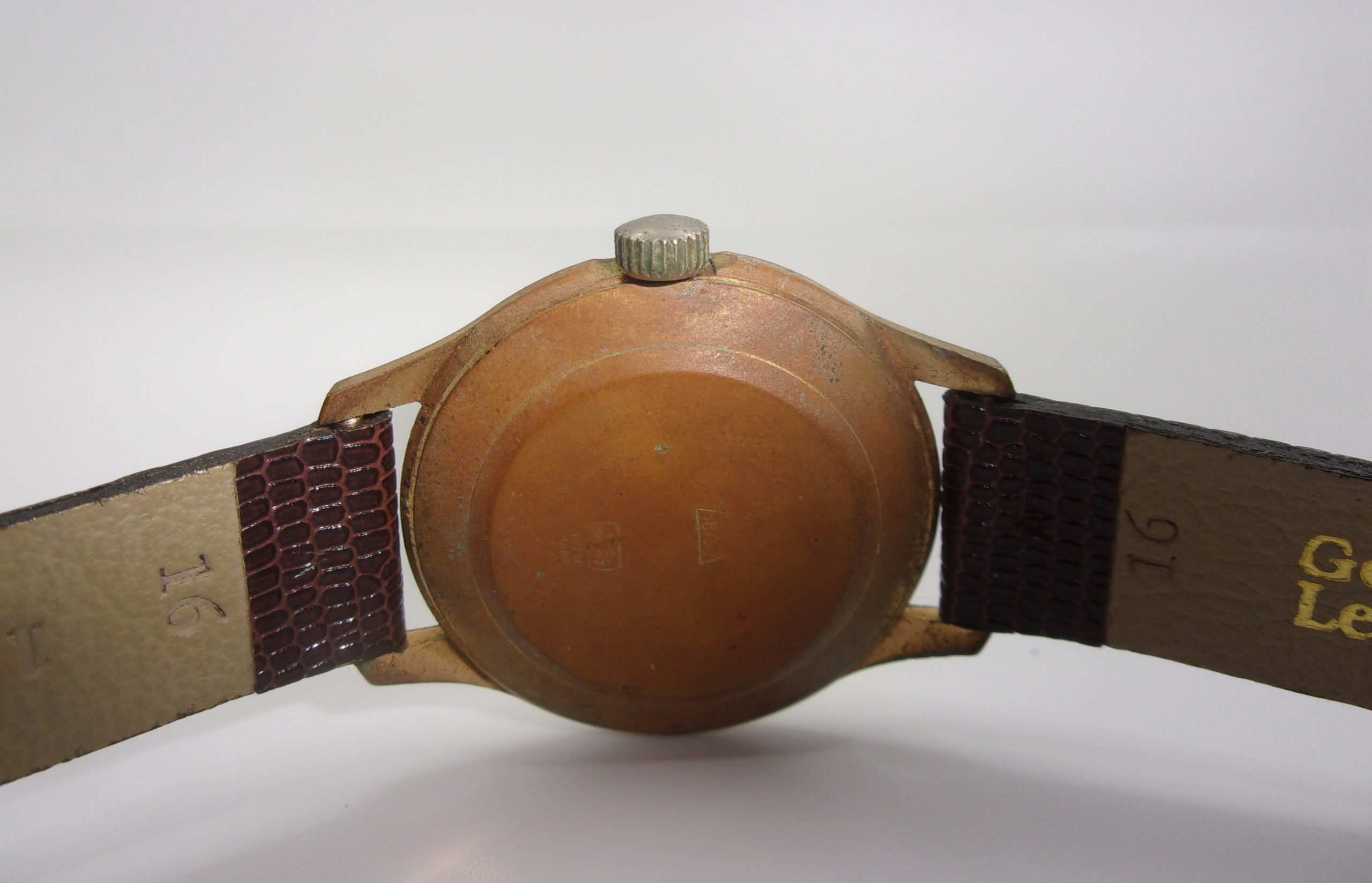 1960’s Lings Manual Wind Gold Plated Gents Watch - Image 5