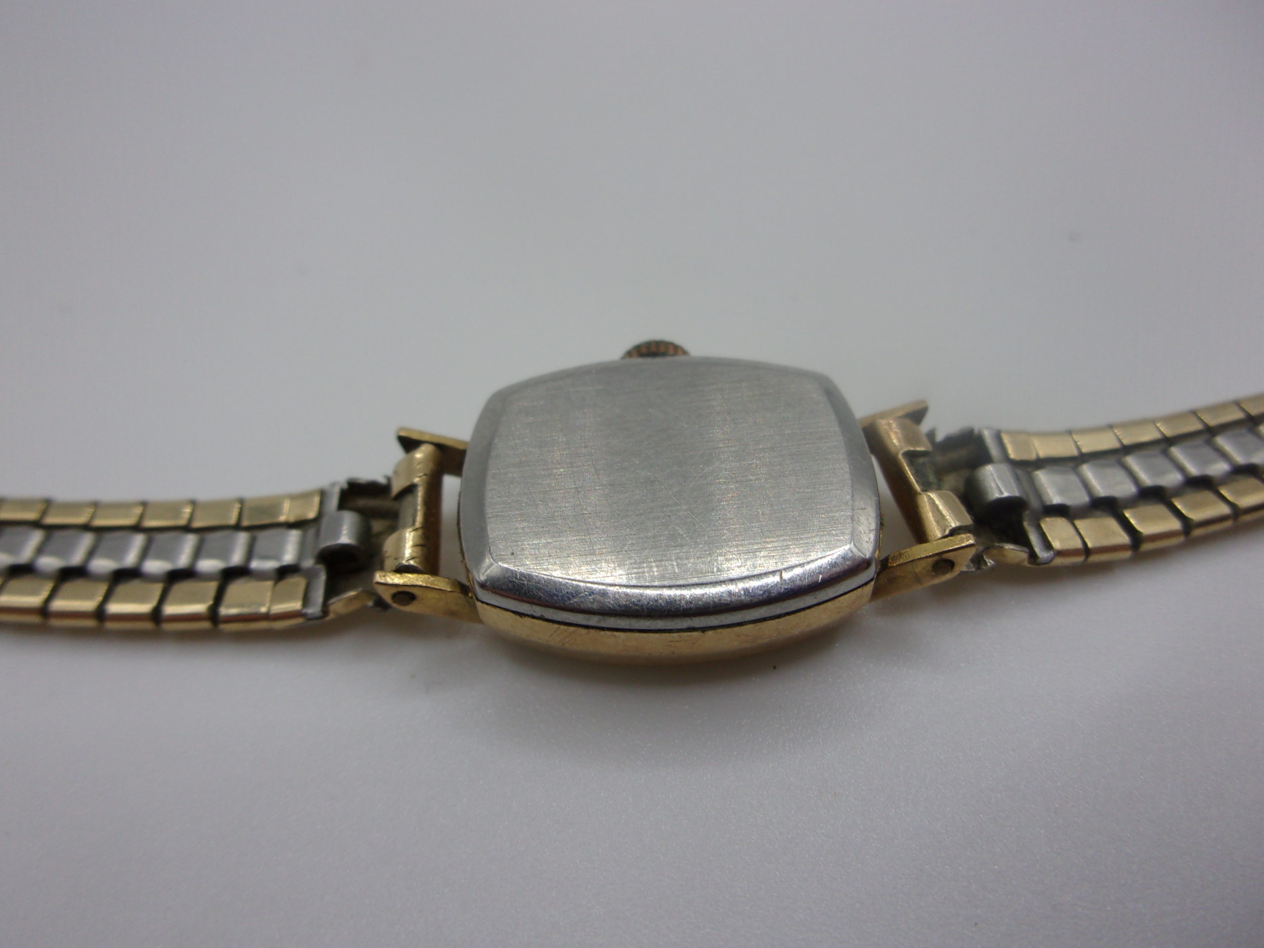 1960's Manual Wind Gold Plated Stainless Steel Ladies Watch - Image 4