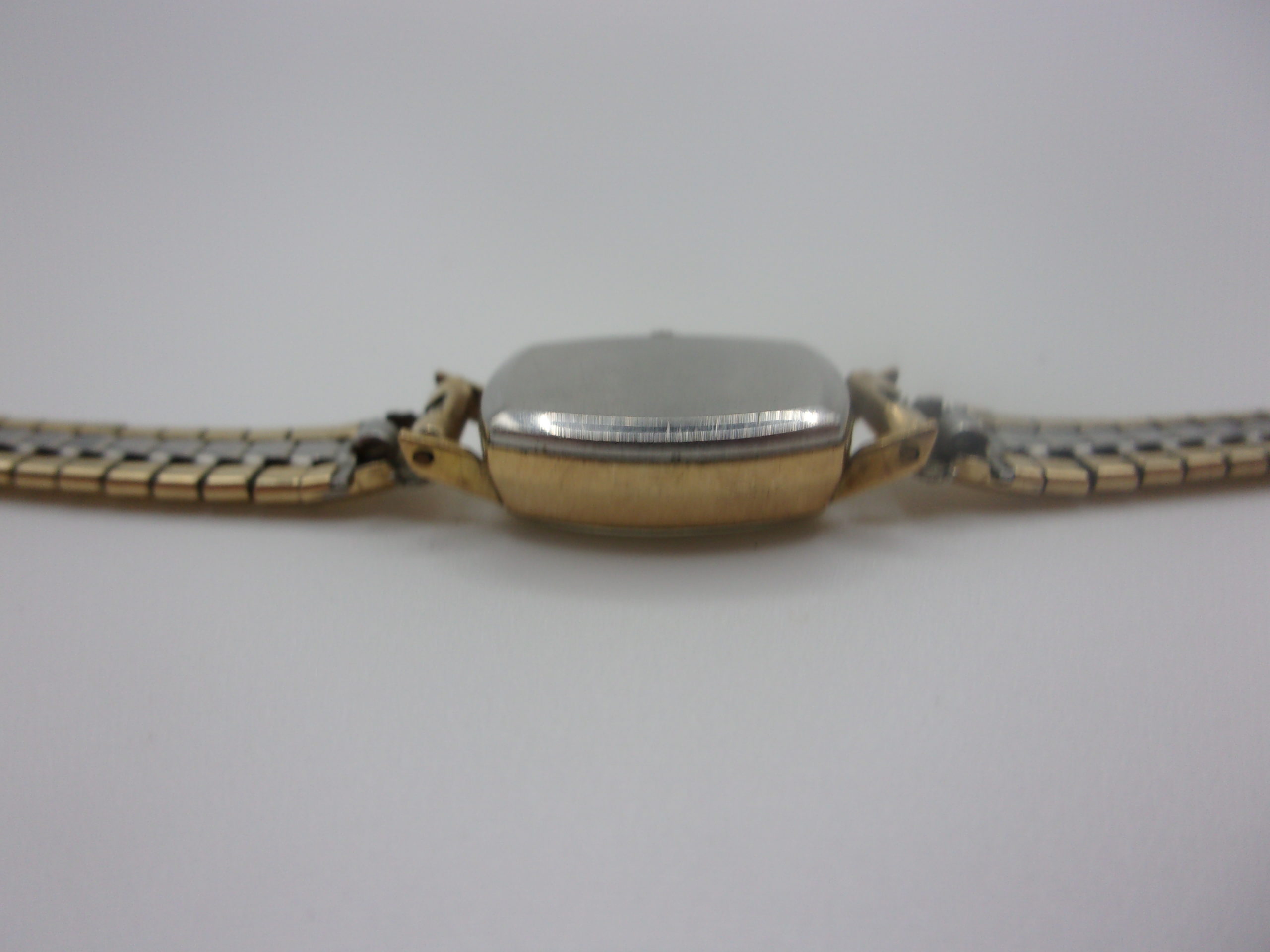 1960's Manual Wind Gold Plated Stainless Steel Ladies Watch - Image 3