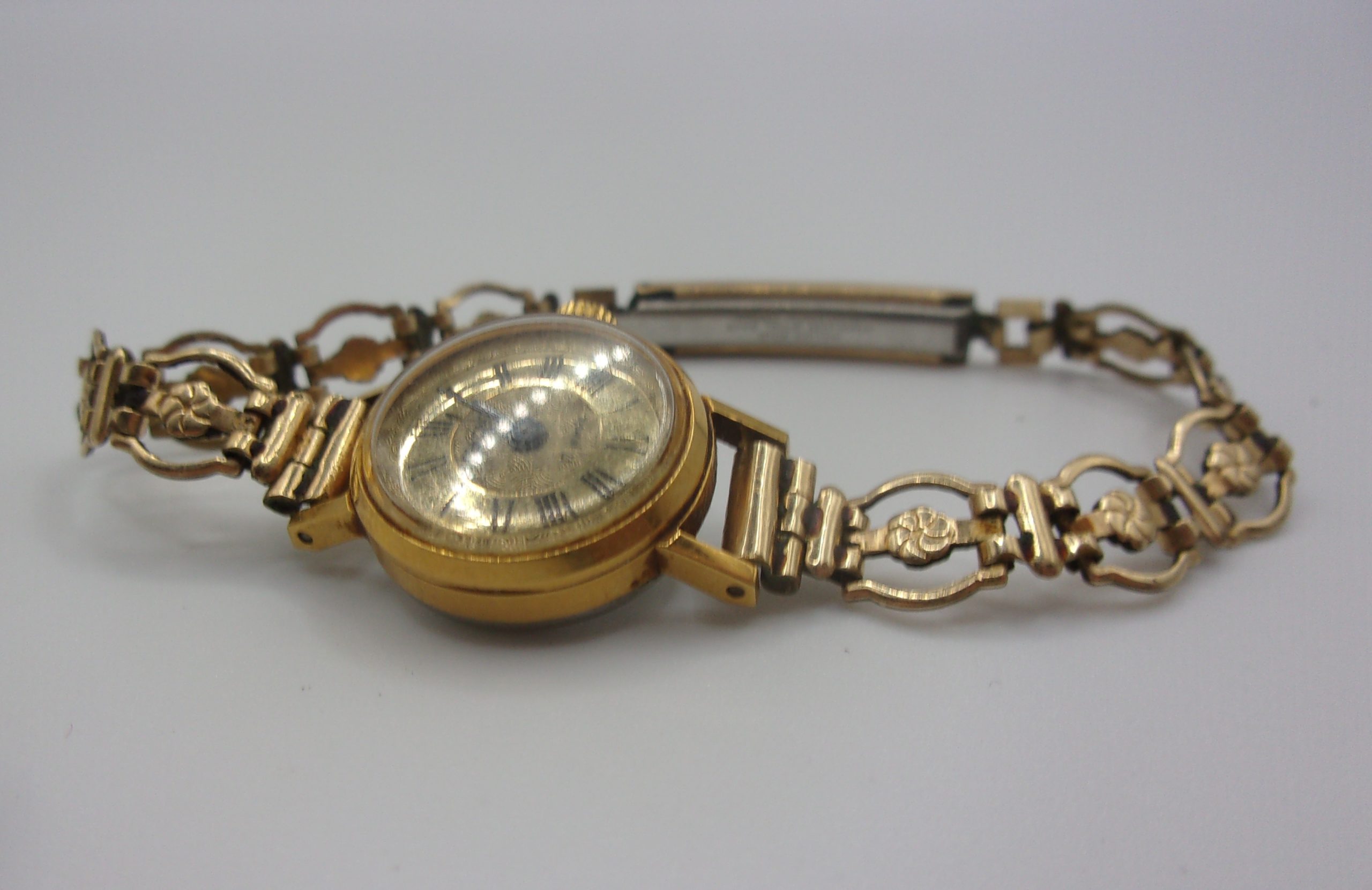 1960's Sekonda 17 Jewel Manual Wind Gold Plated Stainless Steel Ladies Cocktail Watch - Image 6