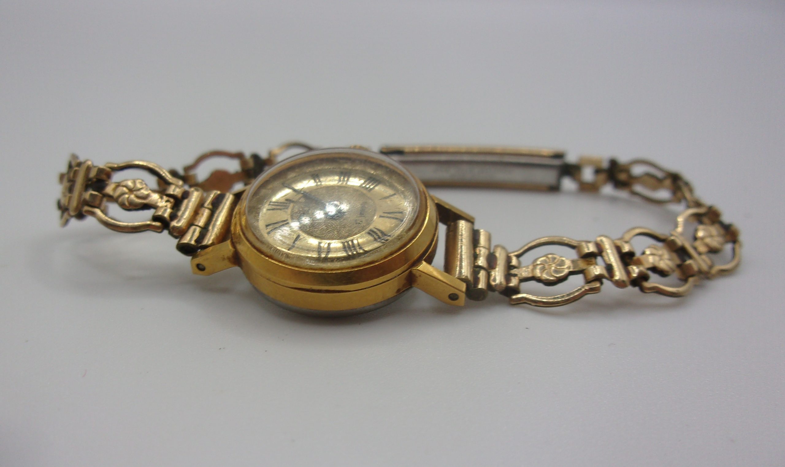 1960's Sekonda 17 Jewel Manual Wind Gold Plated Stainless Steel Ladies Cocktail Watch - Image 5
