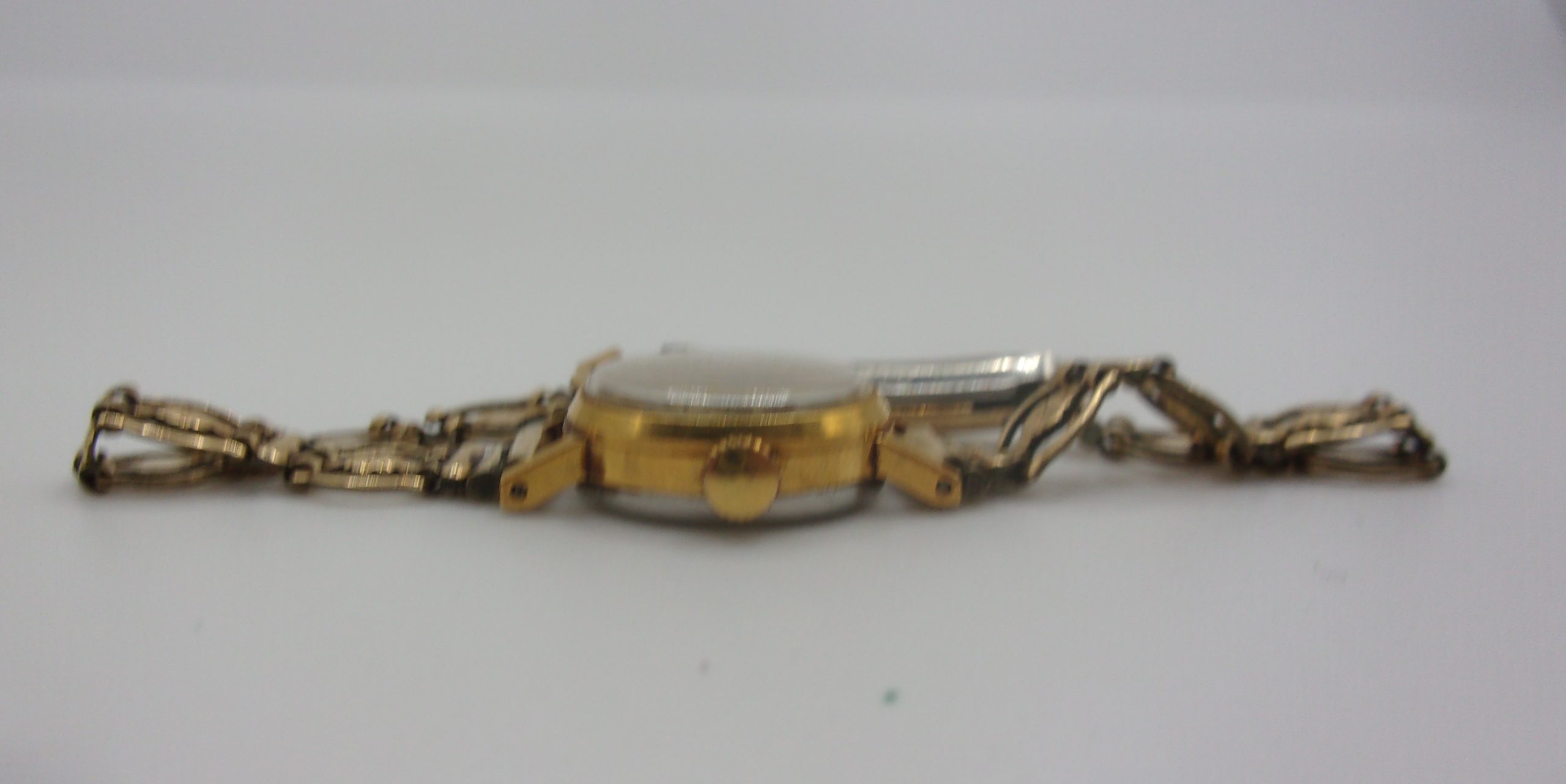 1960's Sekonda 17 Jewel Manual Wind Gold Plated Stainless Steel Ladies Cocktail Watch - Image 4