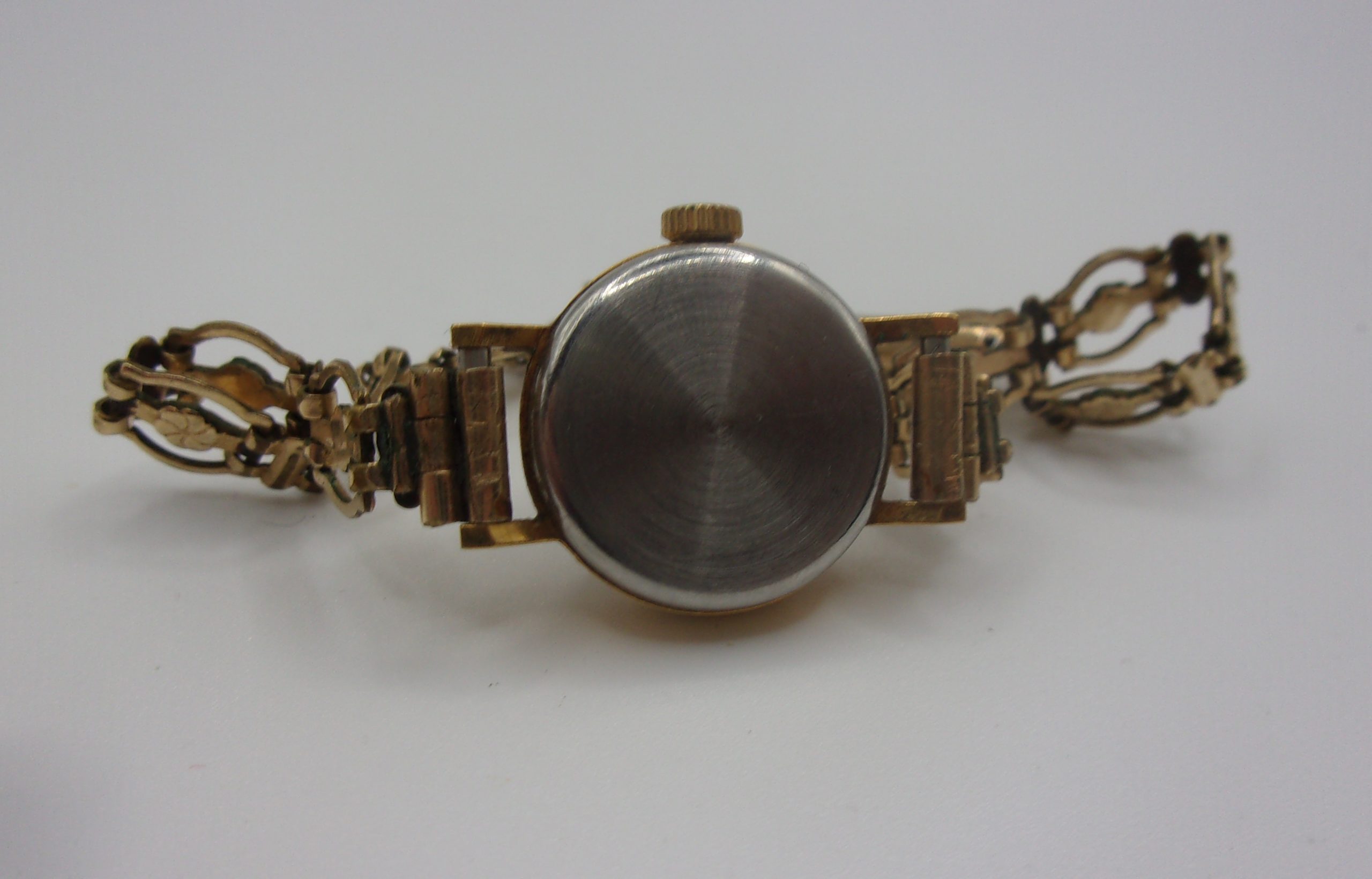 1960's Sekonda 17 Jewel Manual Wind Gold Plated Stainless Steel Ladies Cocktail Watch - Image 2