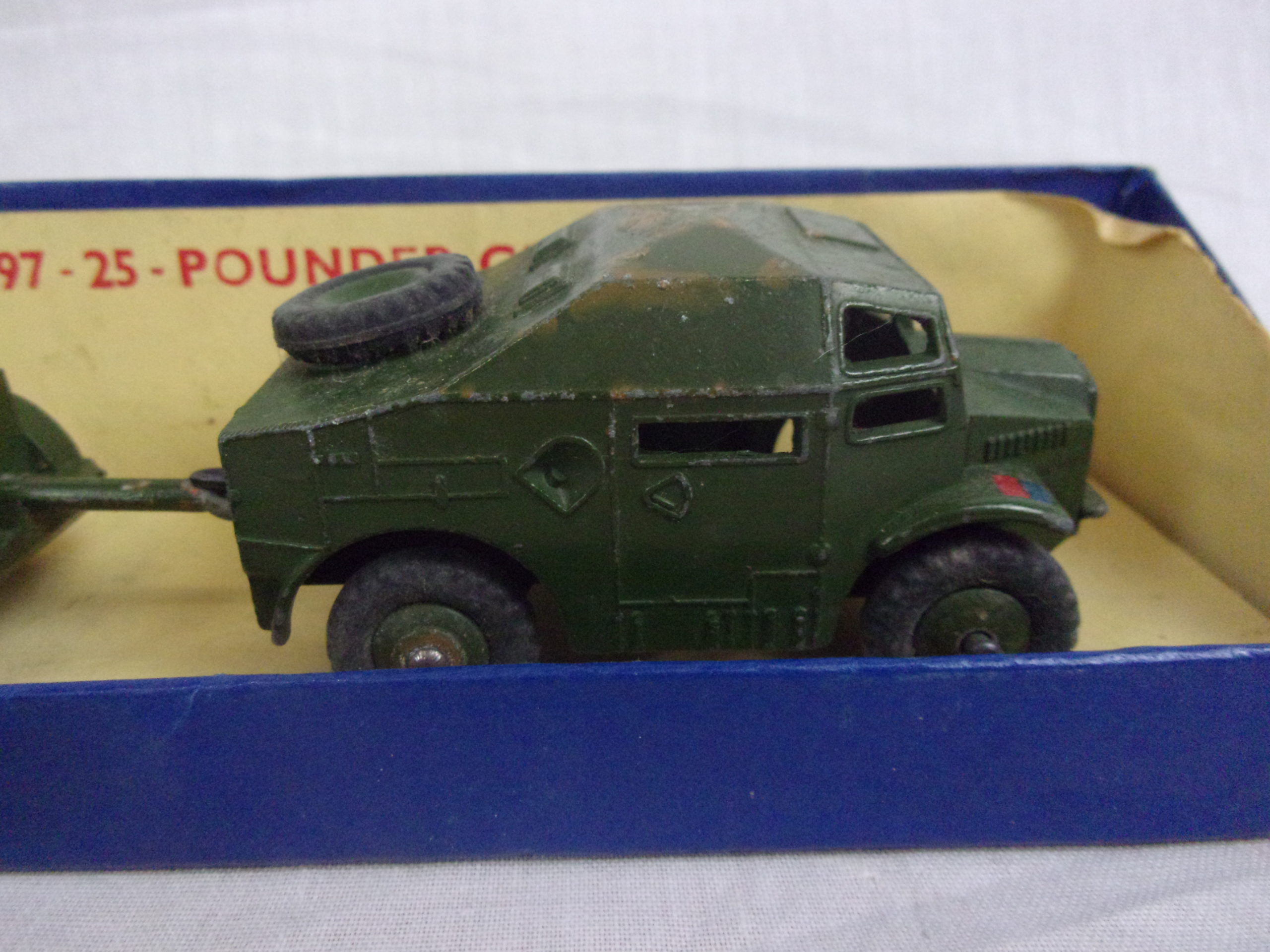 Boxed Dinky Toys 697 25 Pounder Gun Unit - Image 7