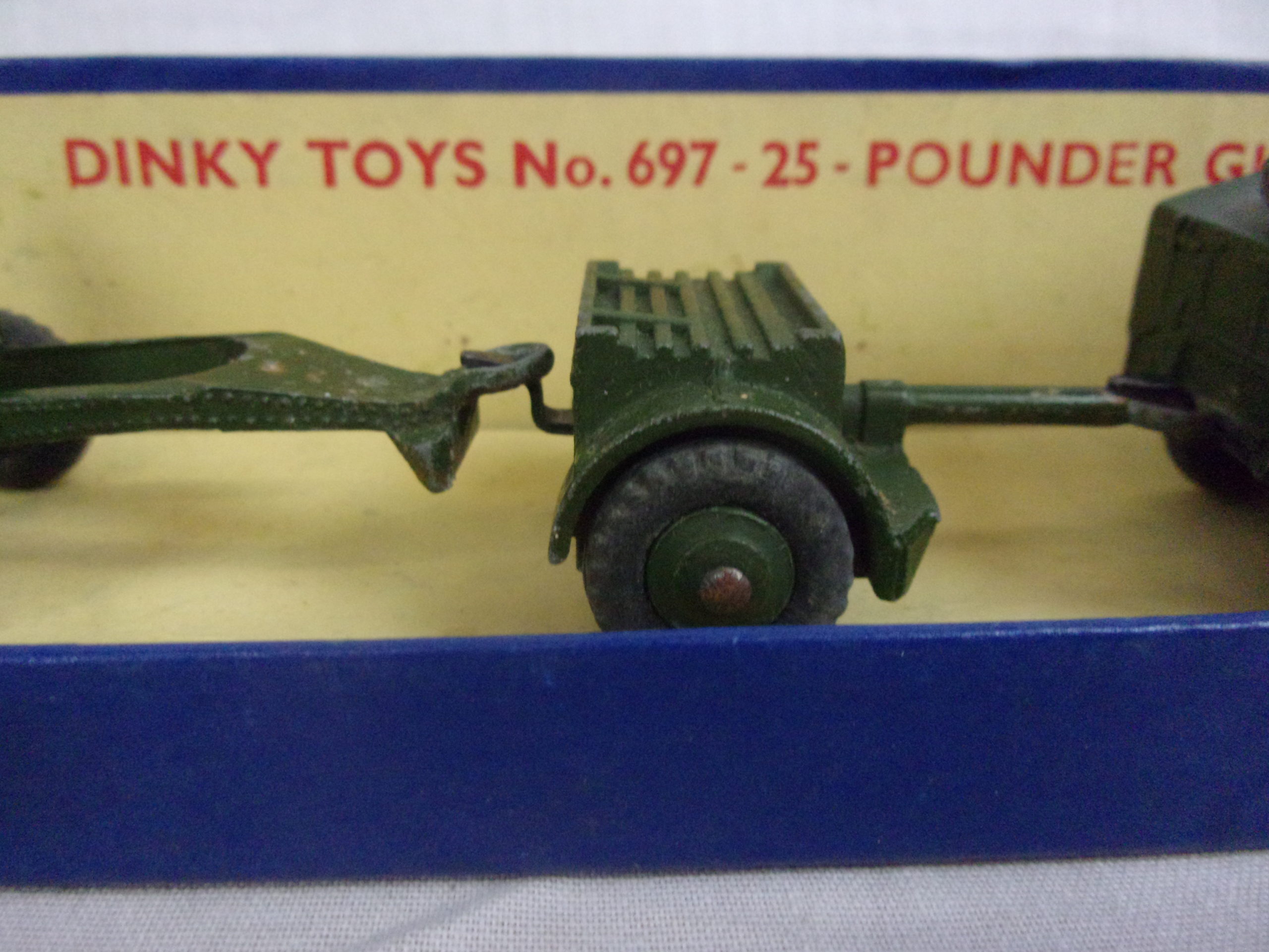 Boxed Dinky Toys 697 25 Pounder Gun Unit - Image 5
