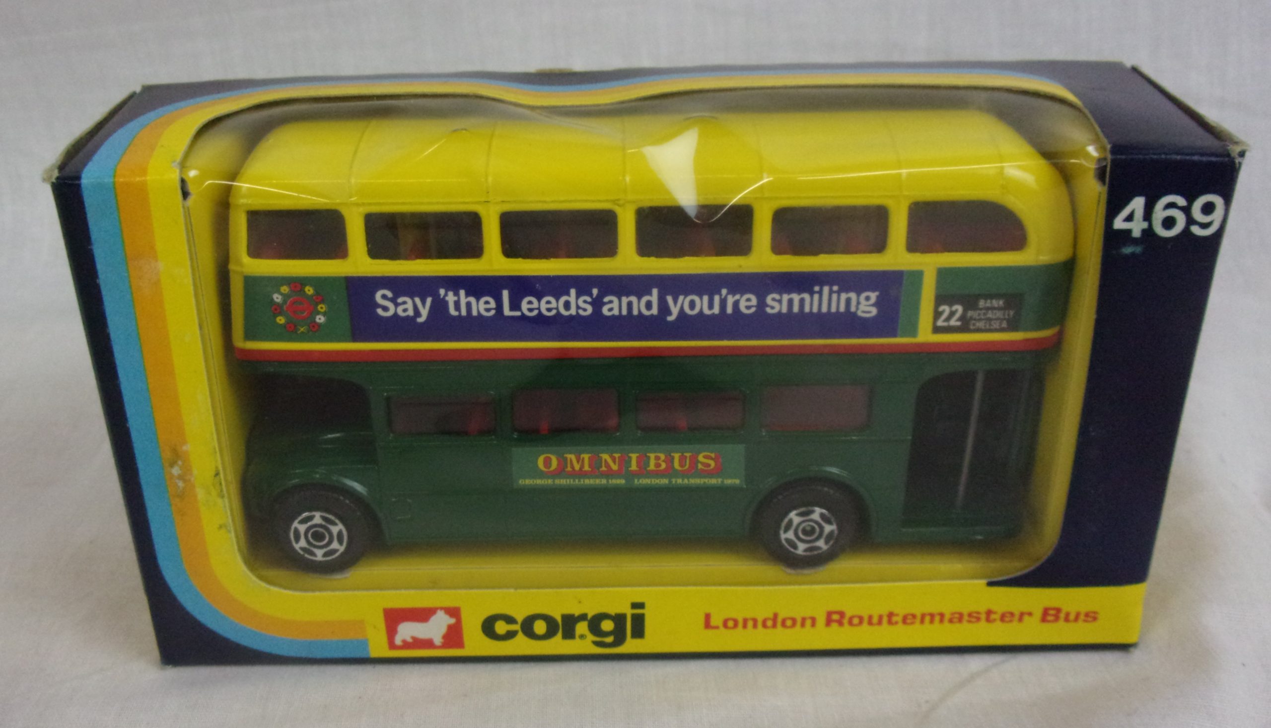 Boxed Corgi 469 London Routemaster Bus