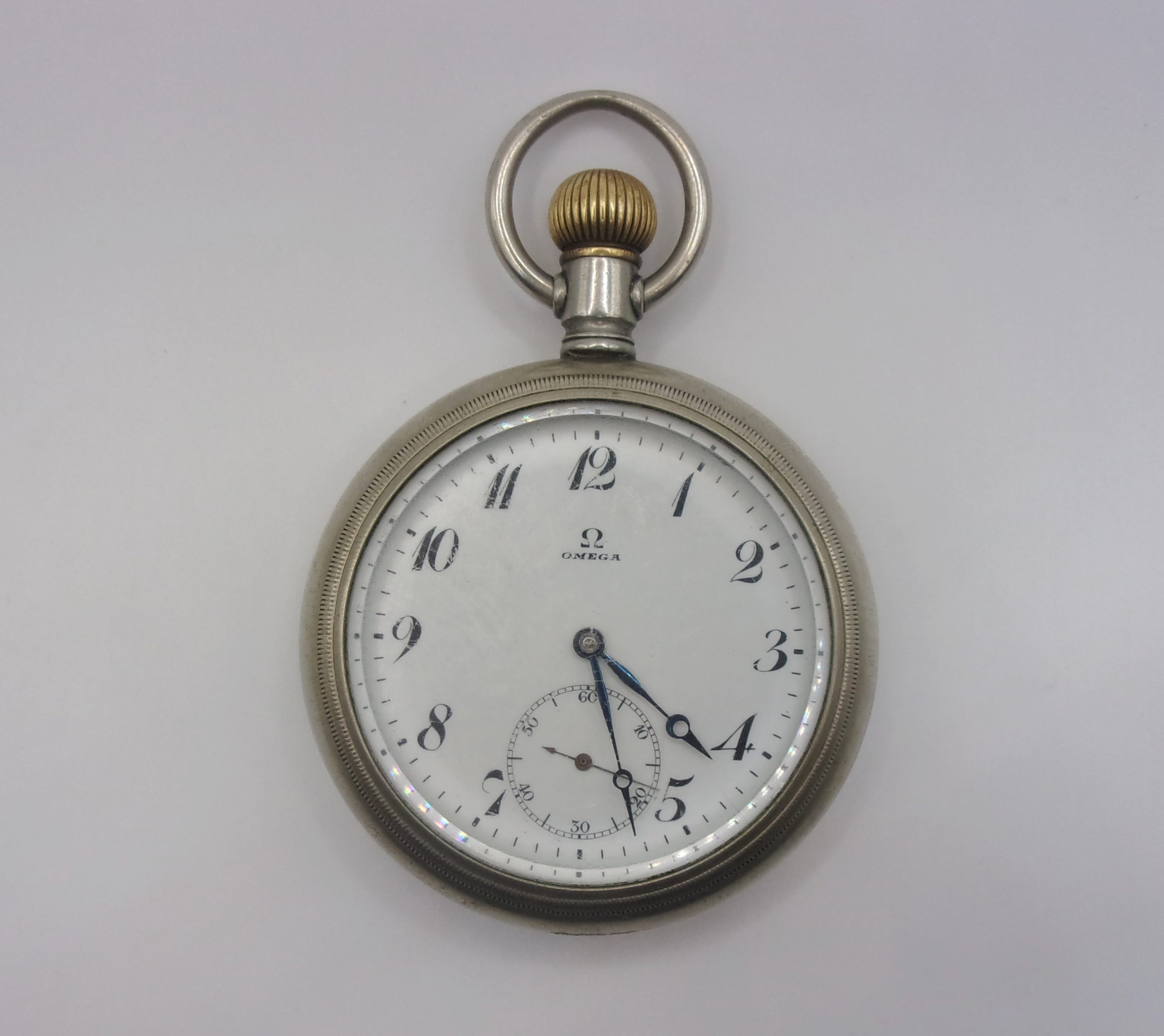 Early 20thC Large Gents Omega Pocket Watch