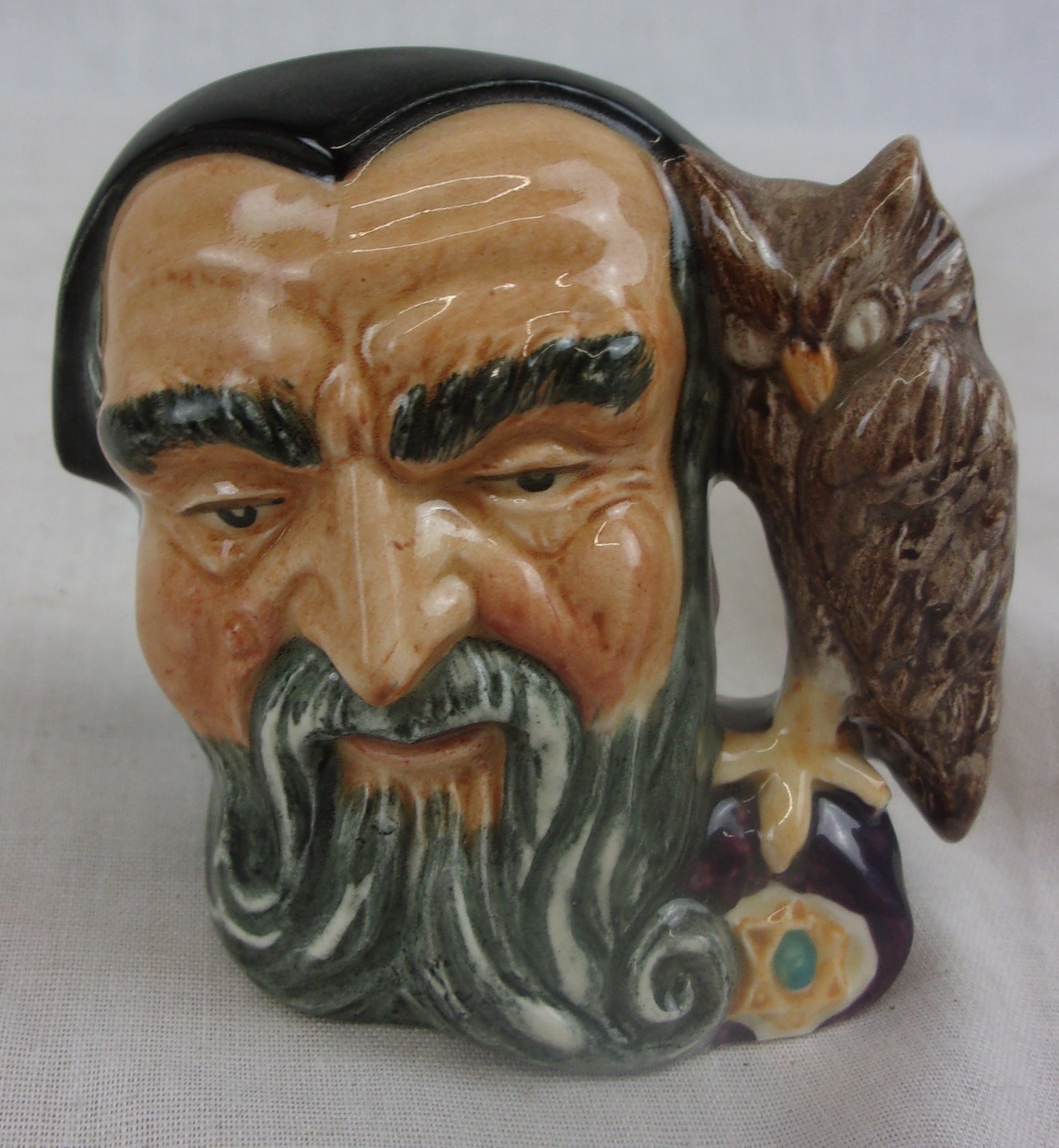 Royal Doulton Merlin Small-Sized Character Jug