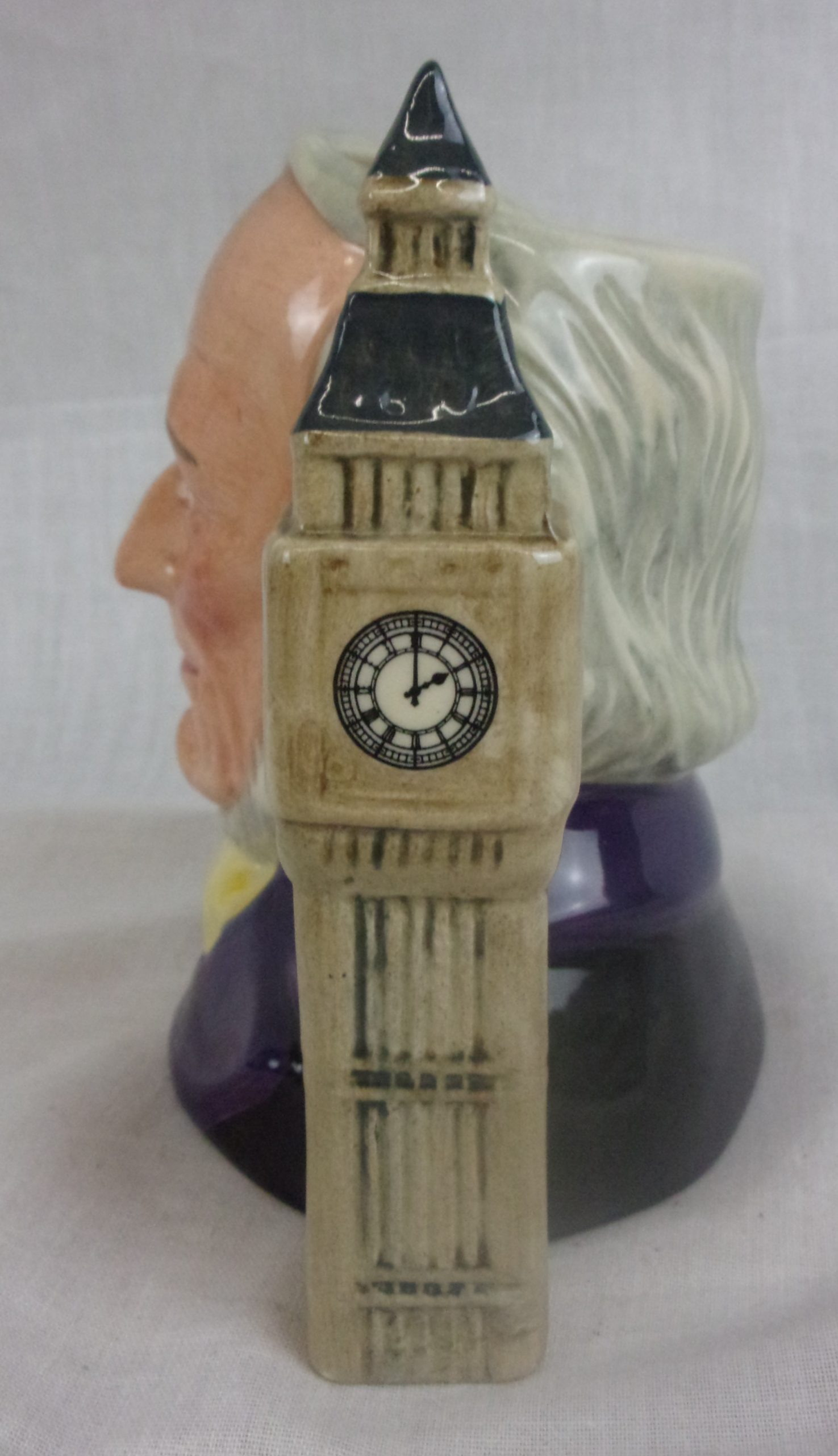 Royal Doulton John Doulton With Big Ben Medium-Sized Character Jug - Image 3