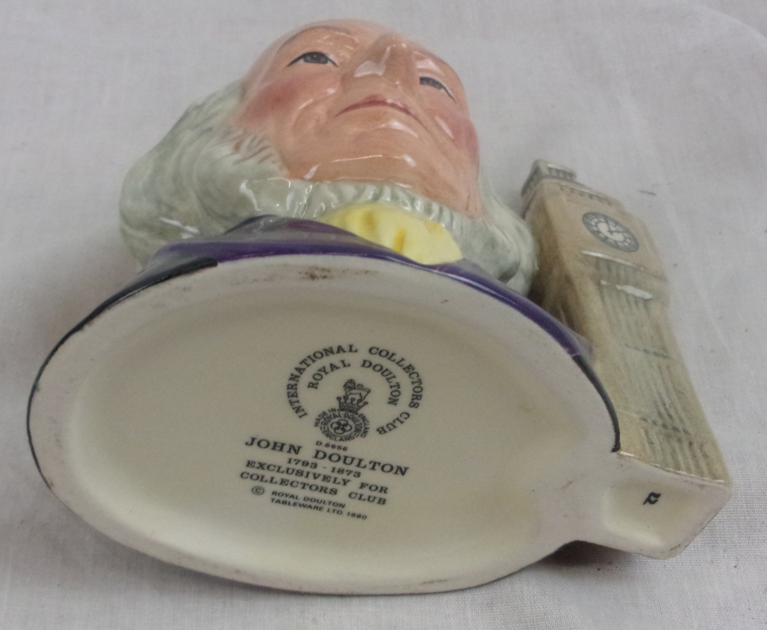 Royal Doulton John Doulton With Big Ben Medium-Sized Character Jug - Image 6