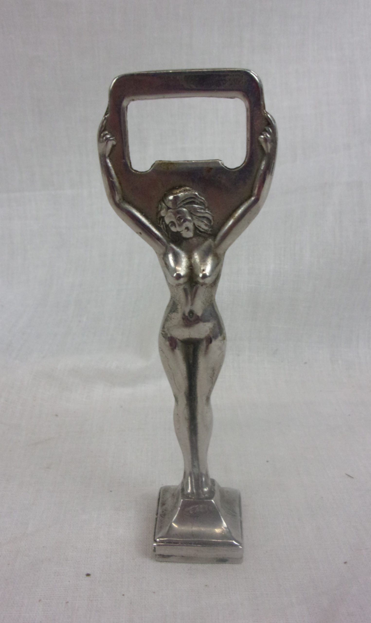 Art Deco Chromed Steel Bottle Opener