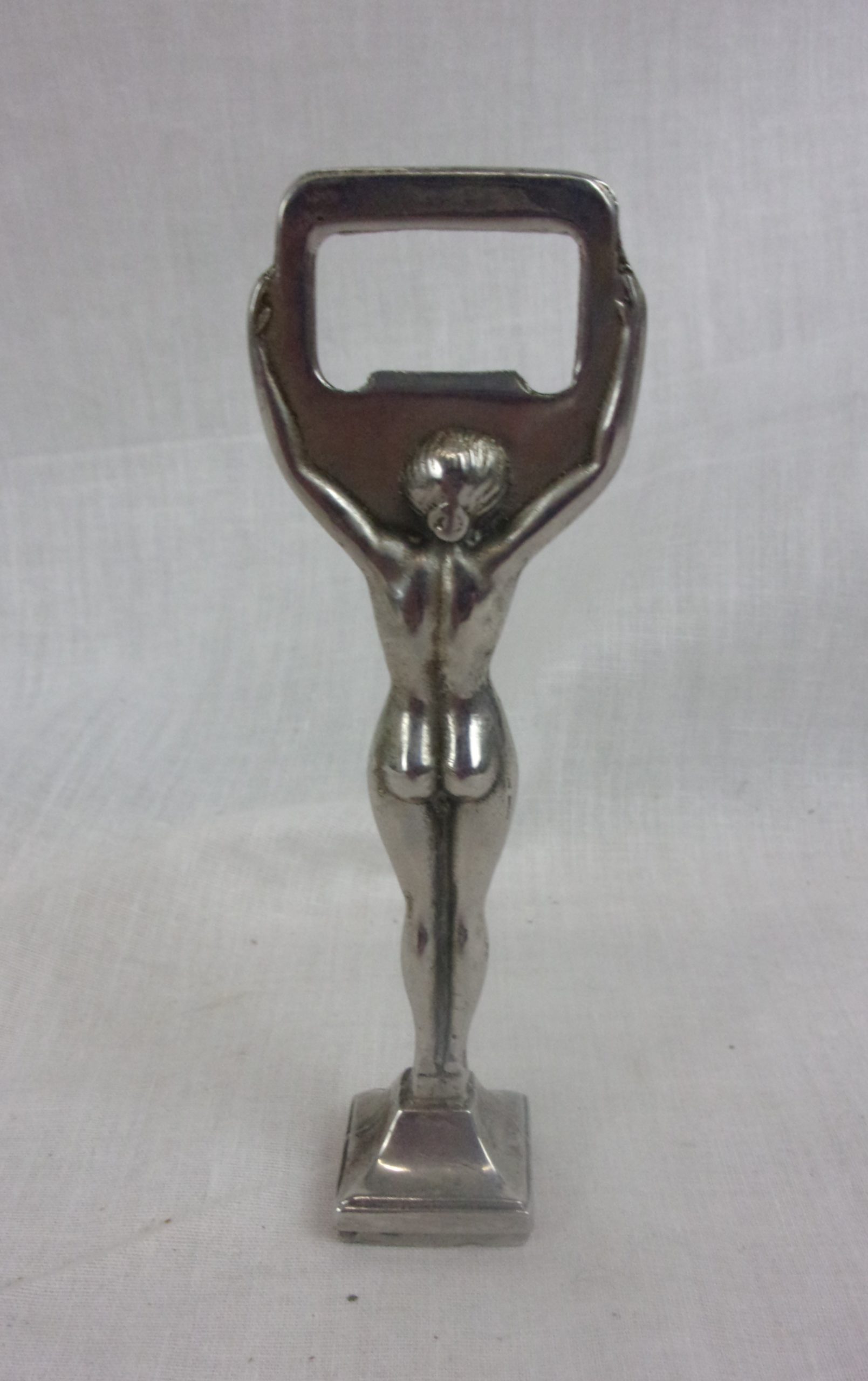Art Deco Chromed Steel Bottle Opener - Image 2