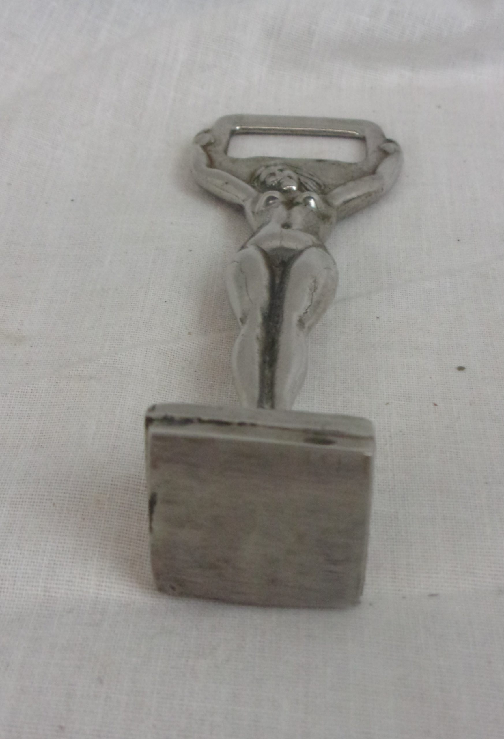 Art Deco Chromed Steel Bottle Opener - Image 4