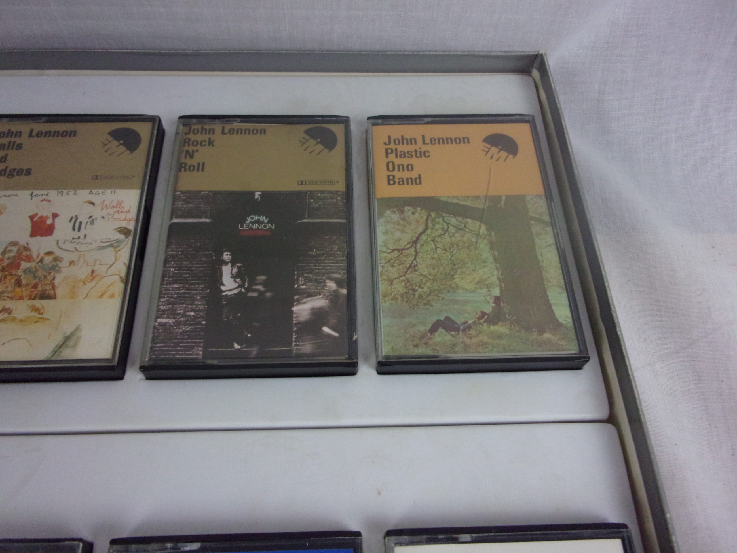 Boxed John Lennon 1978 Issued Collection Of Eight Cassette Tapes - Image 7
