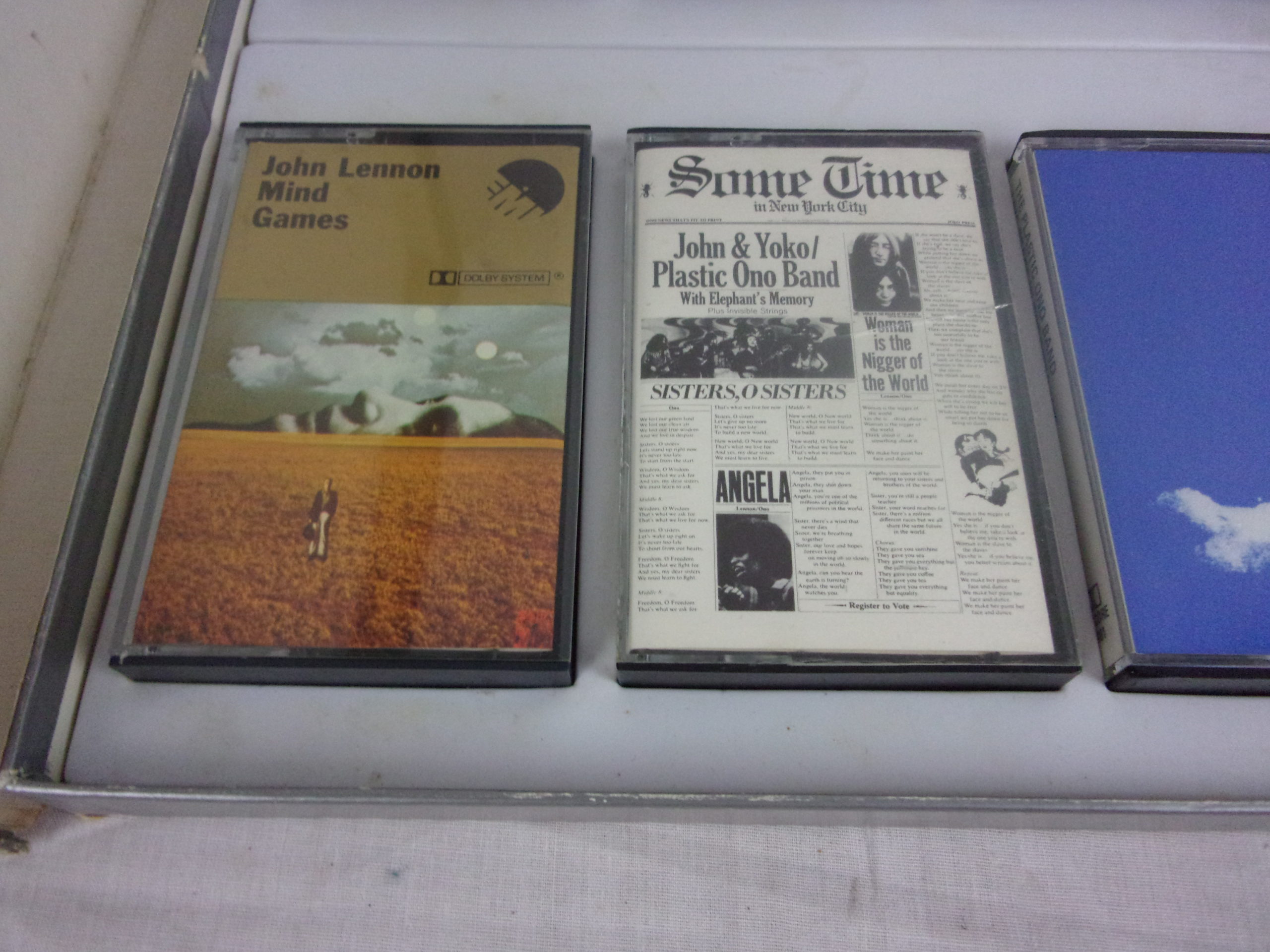 Boxed John Lennon 1978 Issued Collection Of Eight Cassette Tapes - Image 5