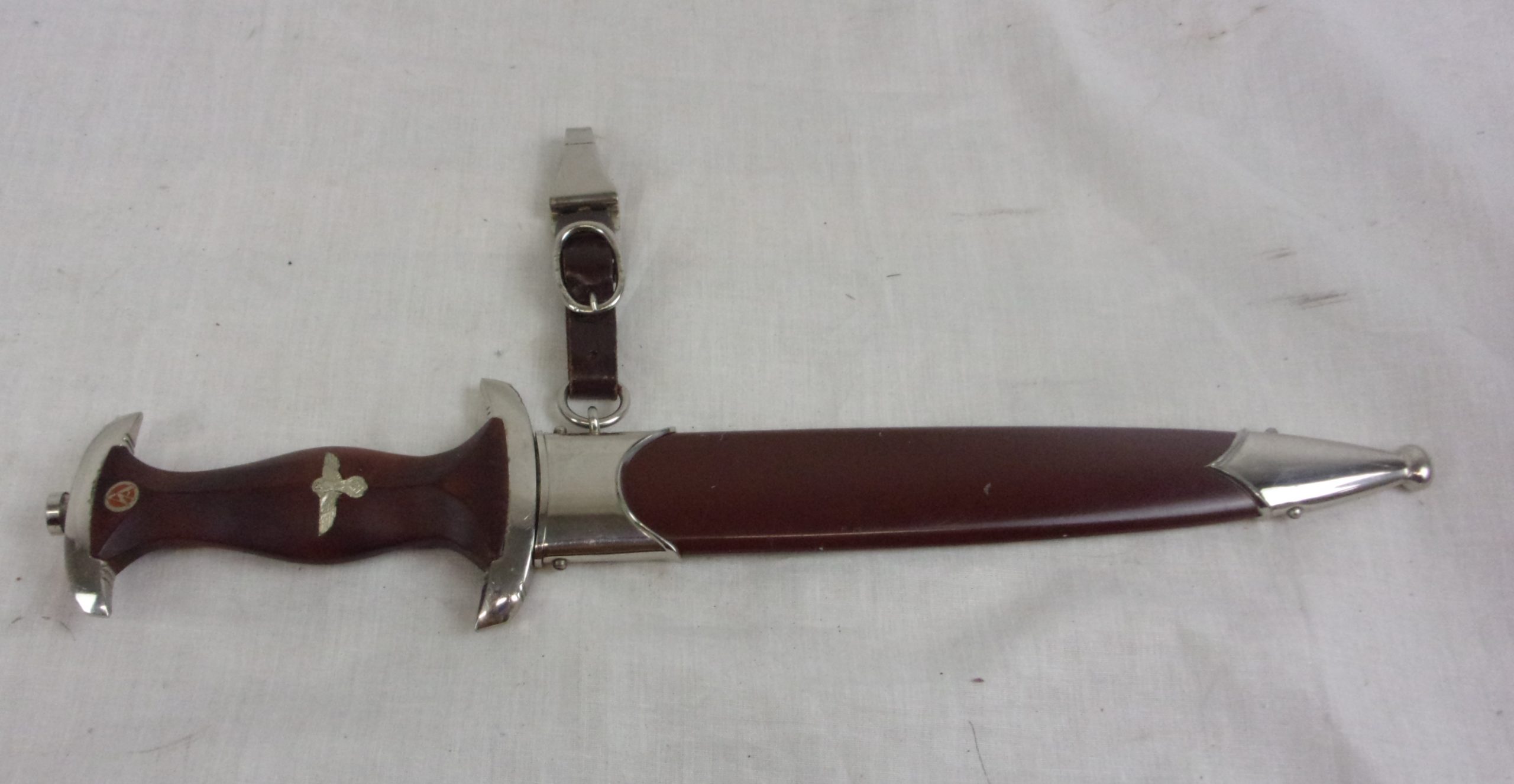 SA Dagger And Scabbard RZM M7/25 With Hanger And Clasp - Image 18