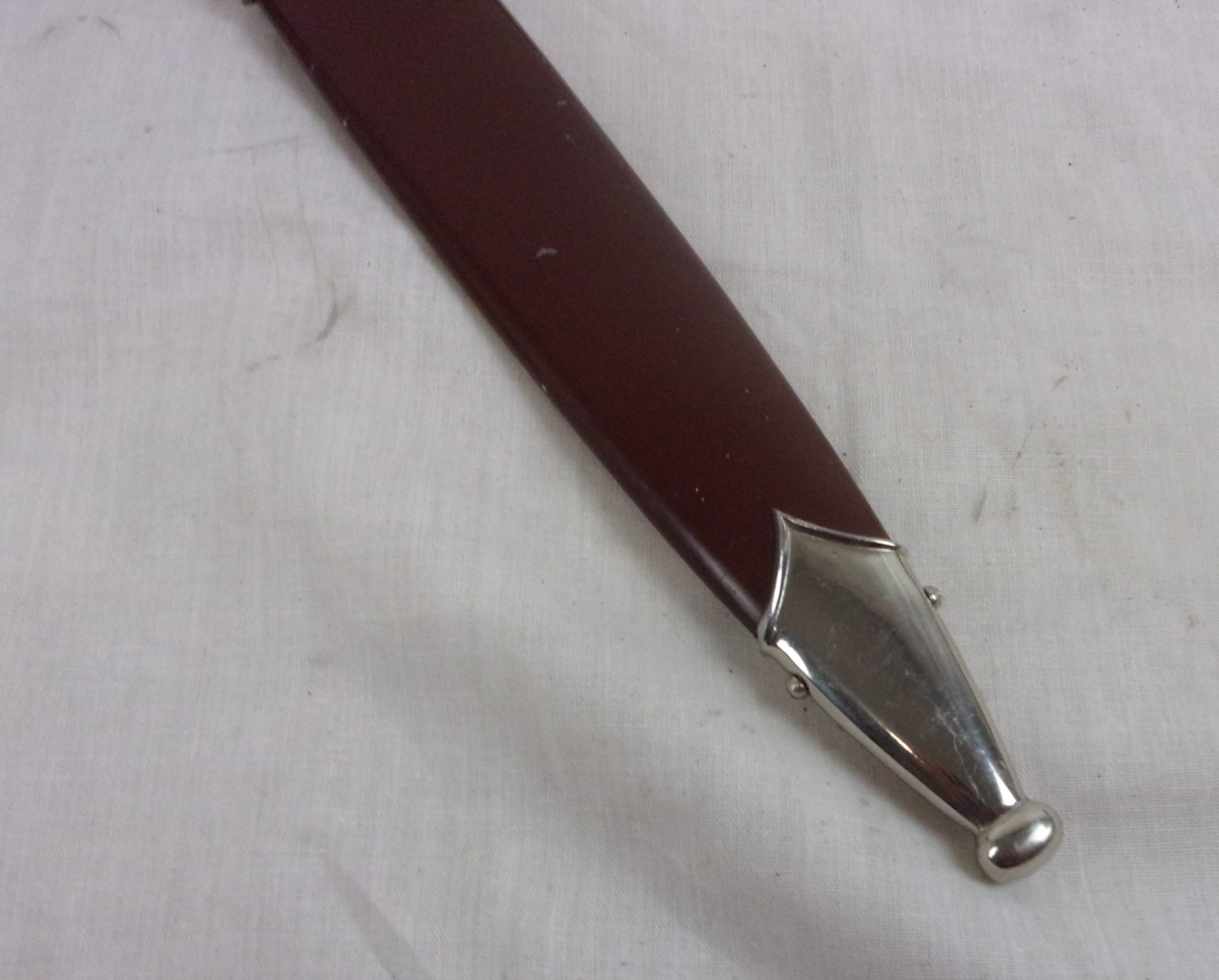 SA Dagger And Scabbard RZM M7/25 With Hanger And Clasp - Image 15