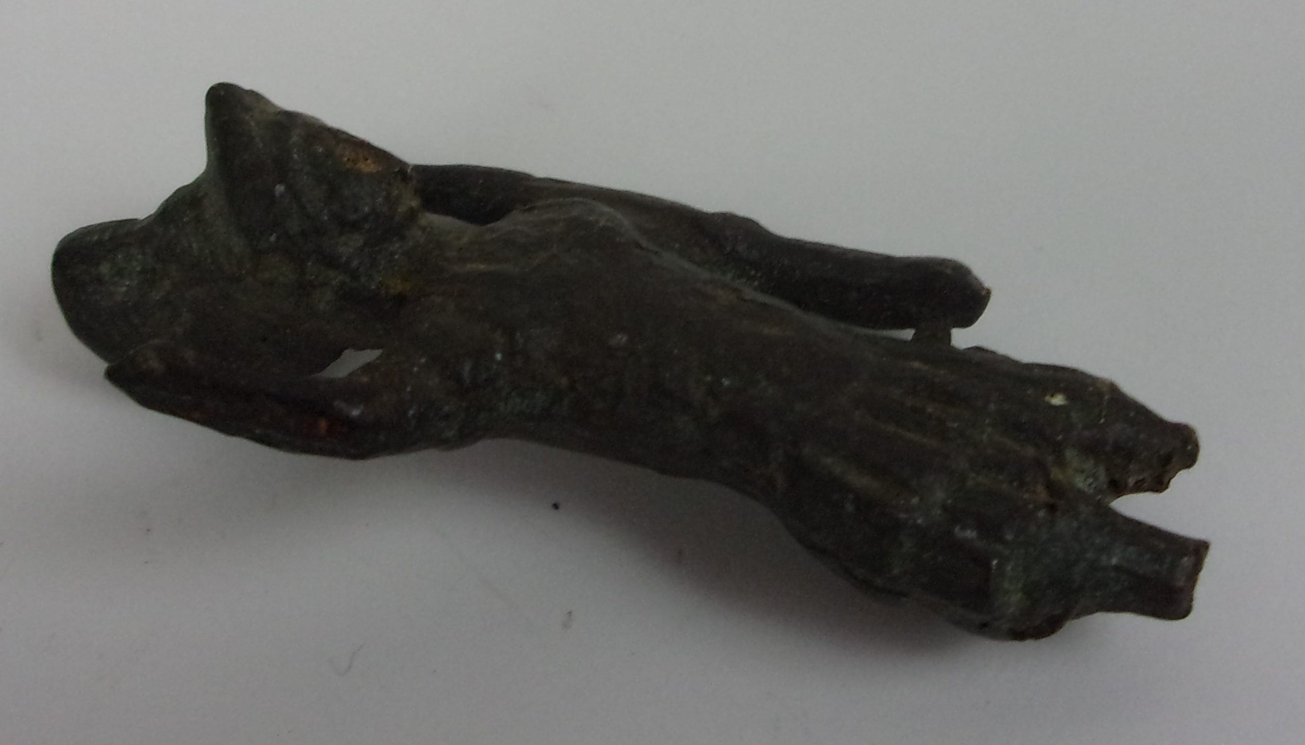 Circa 200 AD Roman Bronze Centurion Votive Figure - Image 2
