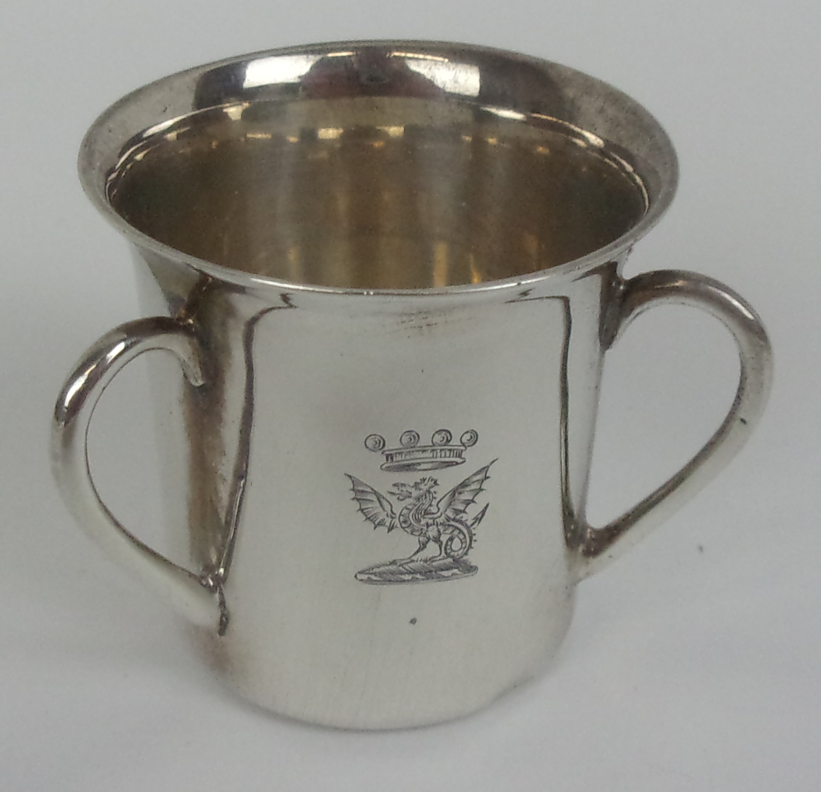 London 1902 Miniature Silver Tyg - Image 2