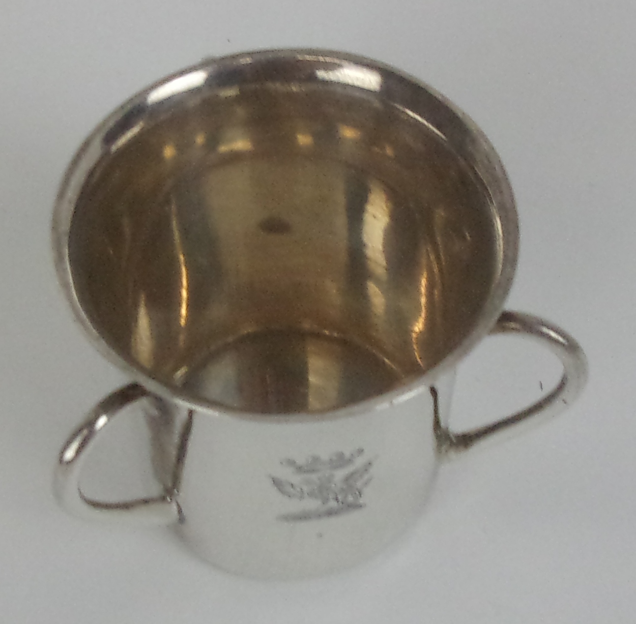 London 1902 Miniature Silver Tyg - Image 3