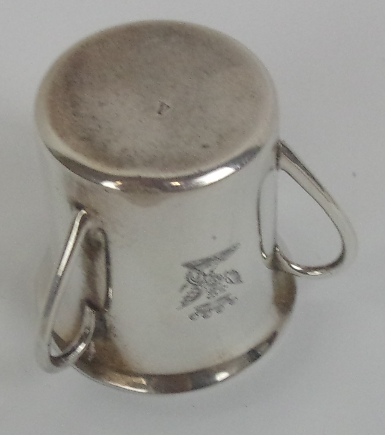 London 1902 Miniature Silver Tyg - Image 4