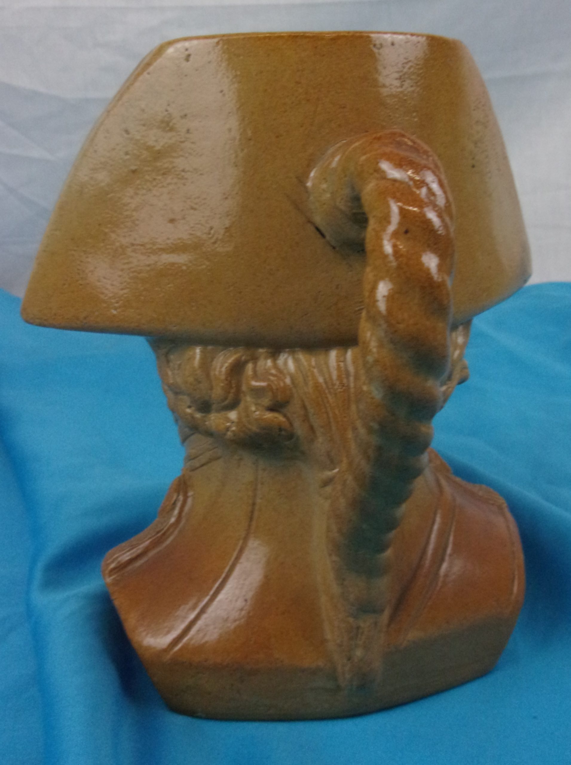 Circa 1830 Doulton And Watts Smaller Sized Nelson Salt Stoneware Jug - Image 4