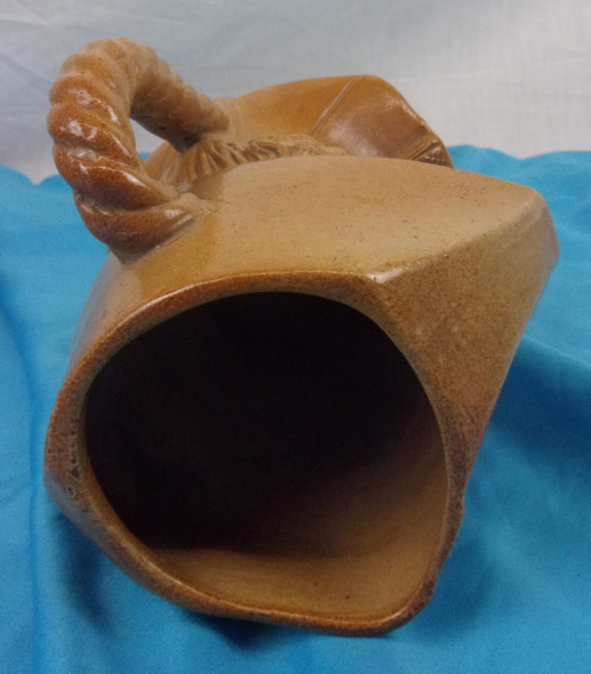 Circa 1830 Doulton And Watts Smaller Sized Nelson Salt Stoneware Jug - Image 6