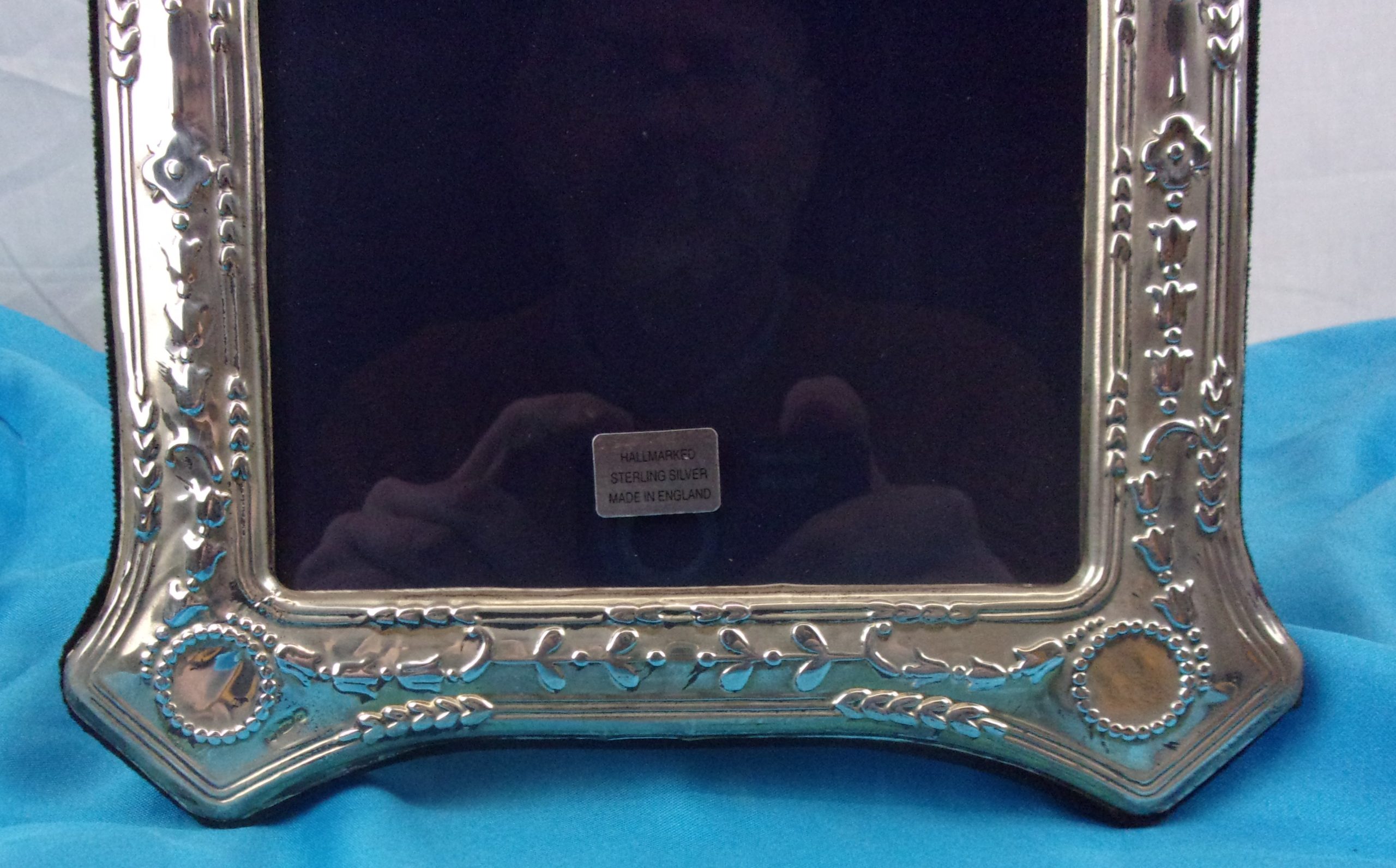 Sterling Silver Photoframe With Bluebells - Image 10
