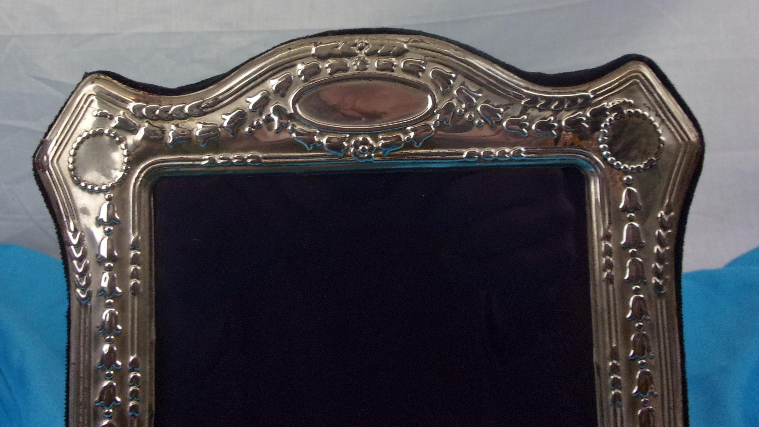Sterling Silver Photoframe With Bluebells - Image 9