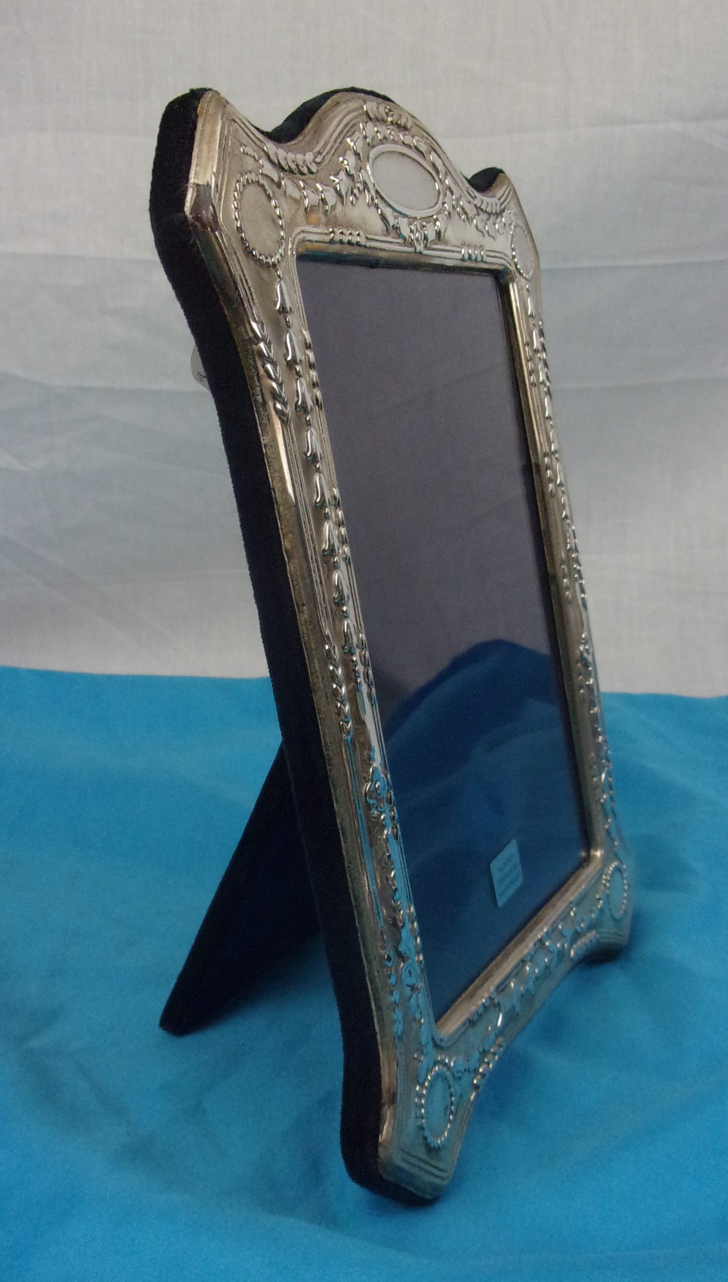Sterling Silver Photoframe With Bluebells - Image 6