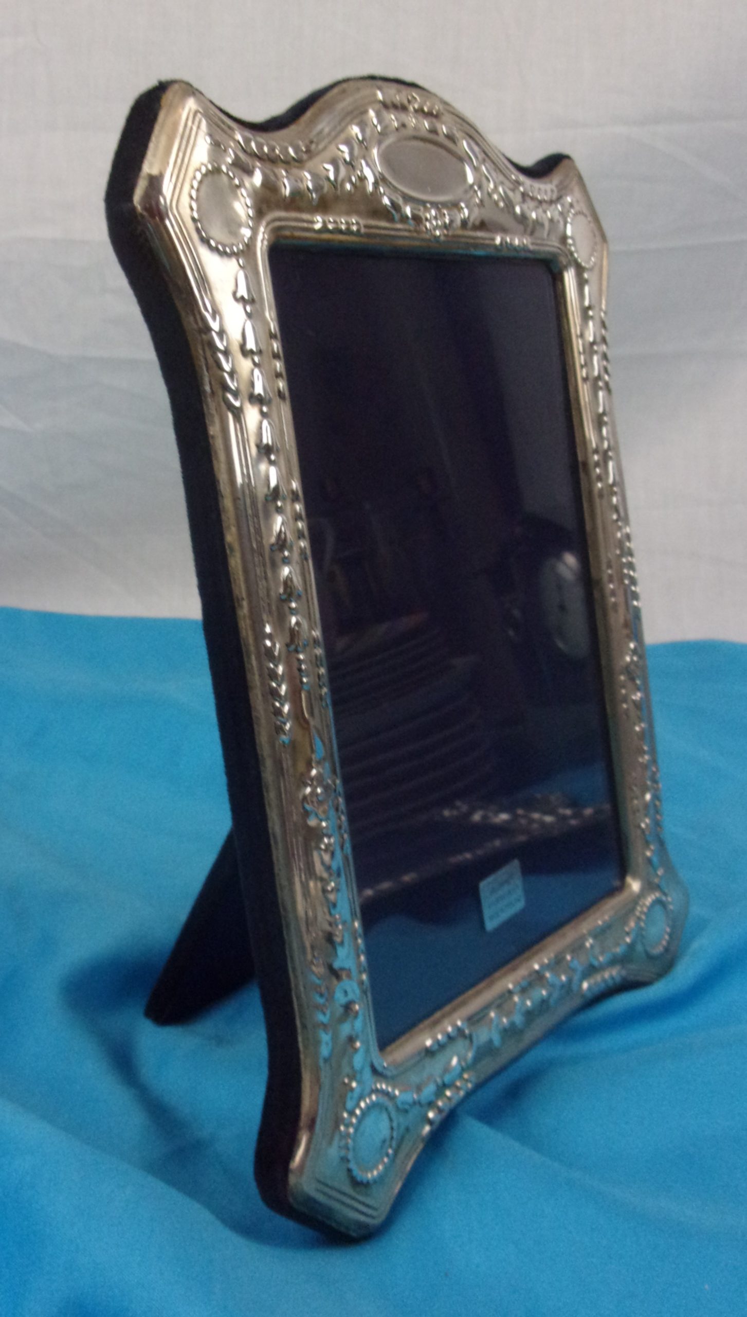 Sterling Silver Photoframe With Bluebells - Image 4