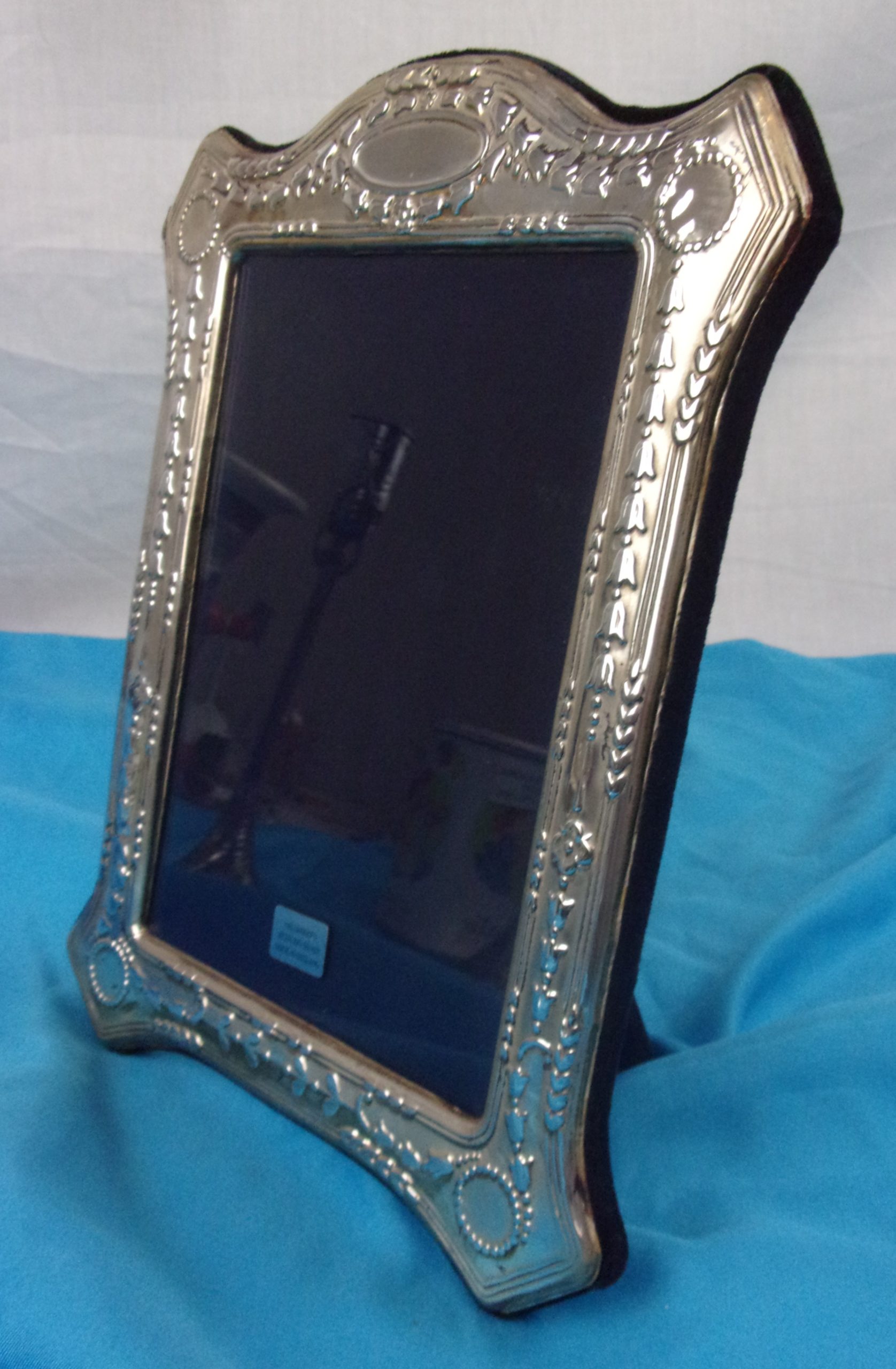 Sterling Silver Photoframe With Bluebells - Image 3