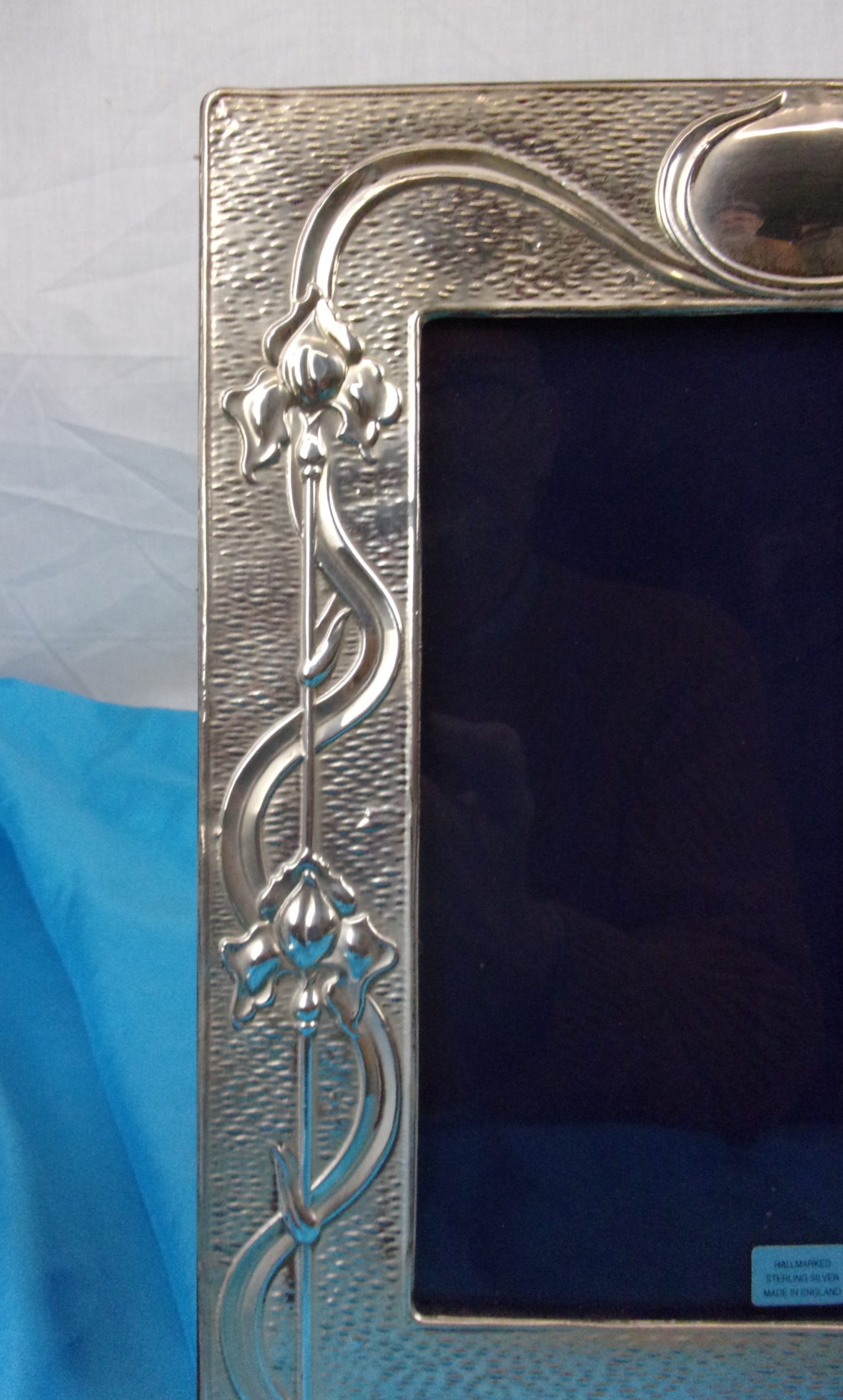 Sterling Silver Photoframe In The Art Nouveau Taste - Image 7