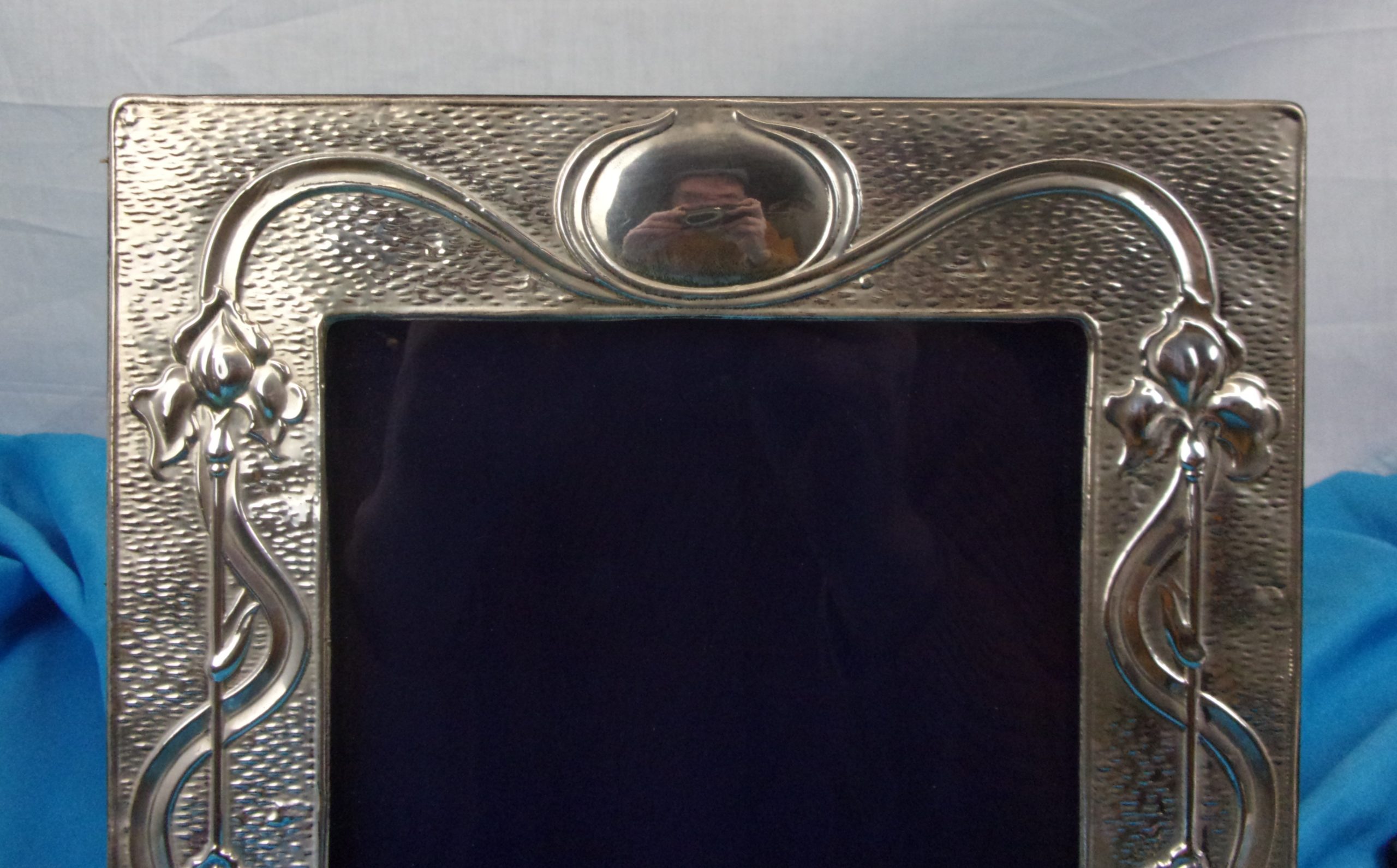 Sterling Silver Photoframe In The Art Nouveau Taste - Image 6