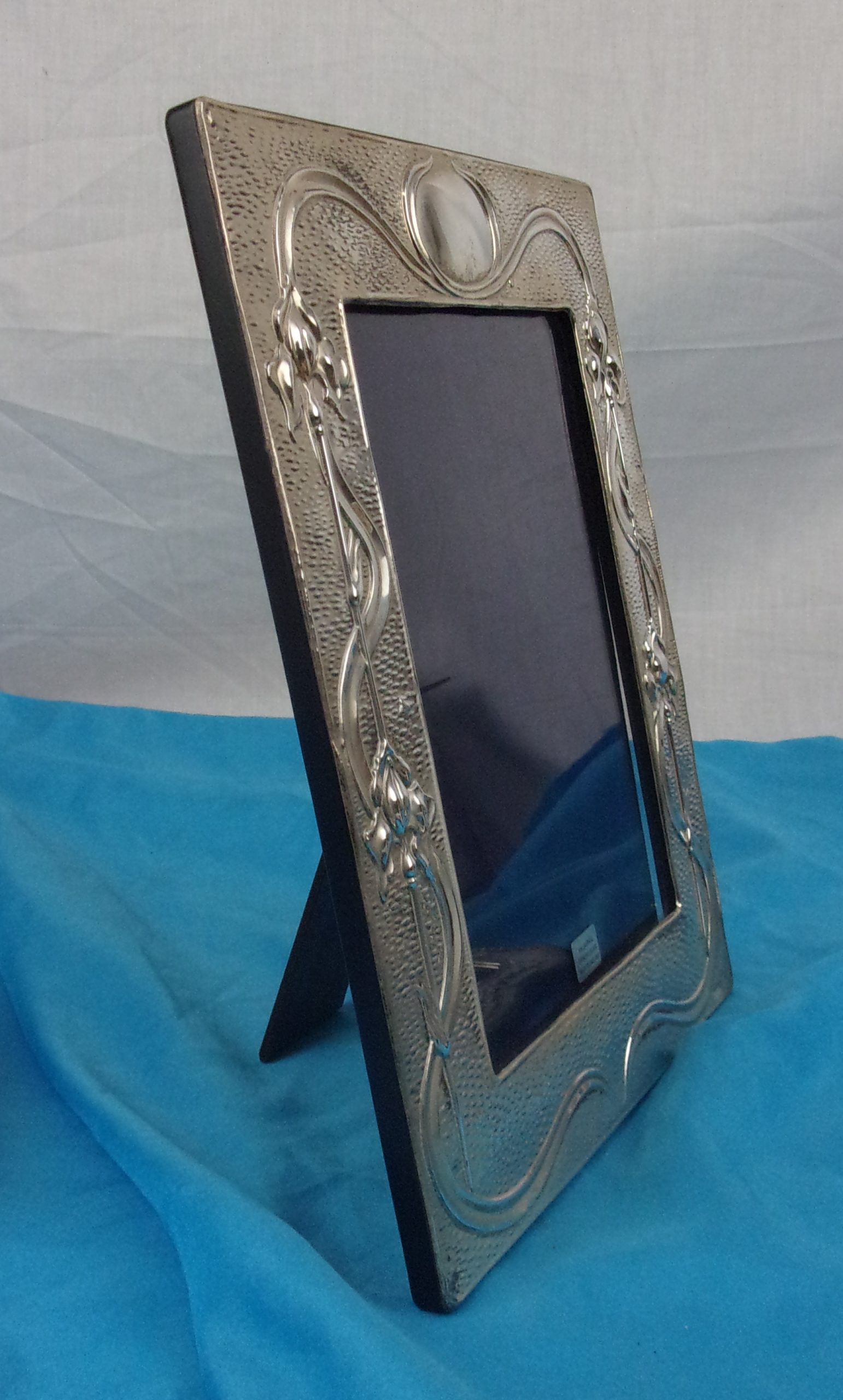 Sterling Silver Photoframe In The Art Nouveau Taste - Image 4