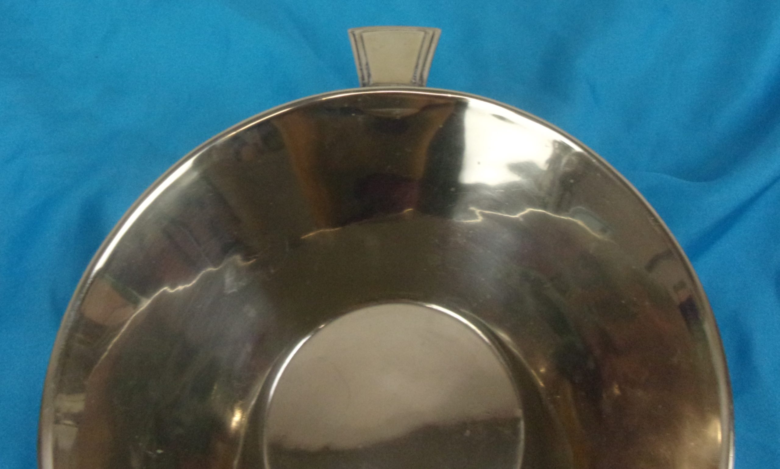 Silver Plated Art Deco Bowl By Dawson & Co. - Image 8