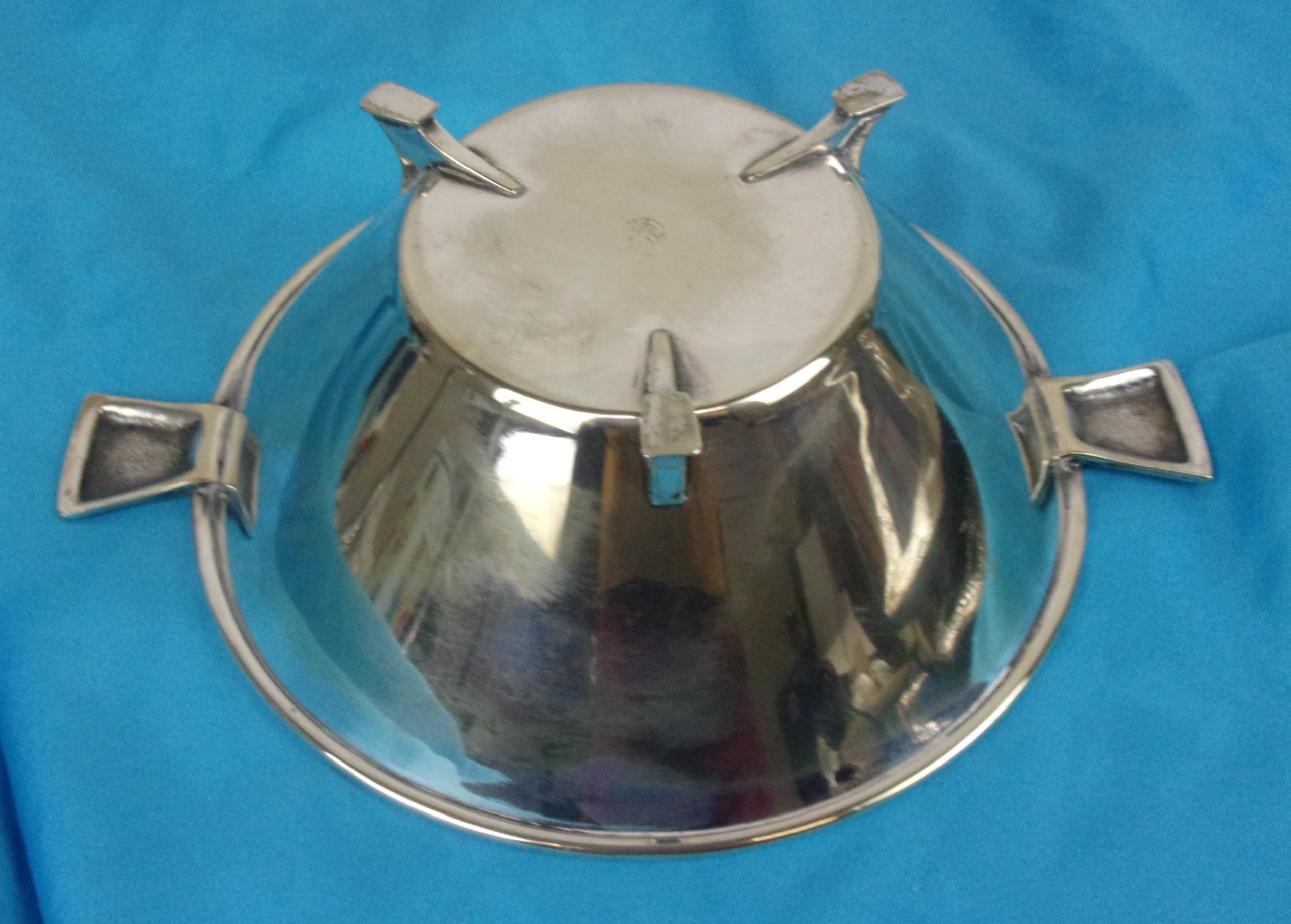 Silver Plated Art Deco Bowl By Dawson & Co. - Image 5