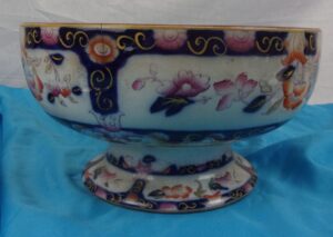 Large Imari Pedestal Bowl