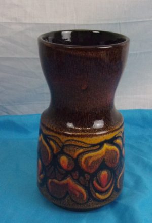 Circa 1970 Poole Pottery Vase In The Aegean Pattern