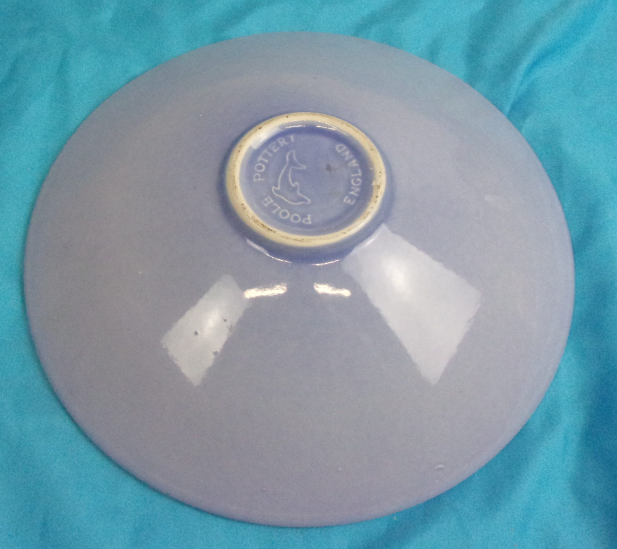 Poole Pottery Vibrant Orange Flower Bowl - Image 5