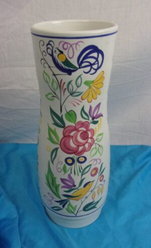 1930's Poole Pottery Art Deco Bird Vase