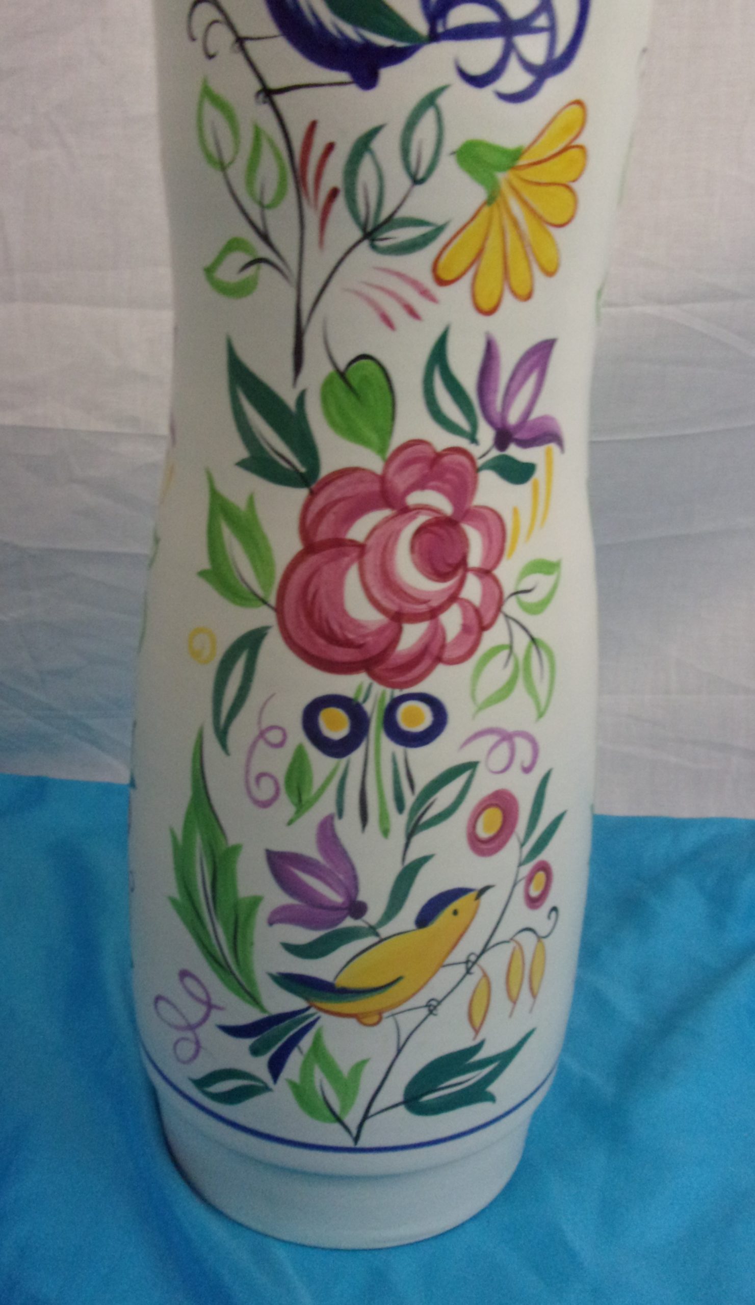1930's Poole Pottery Art Deco Bird Vase - Image 5
